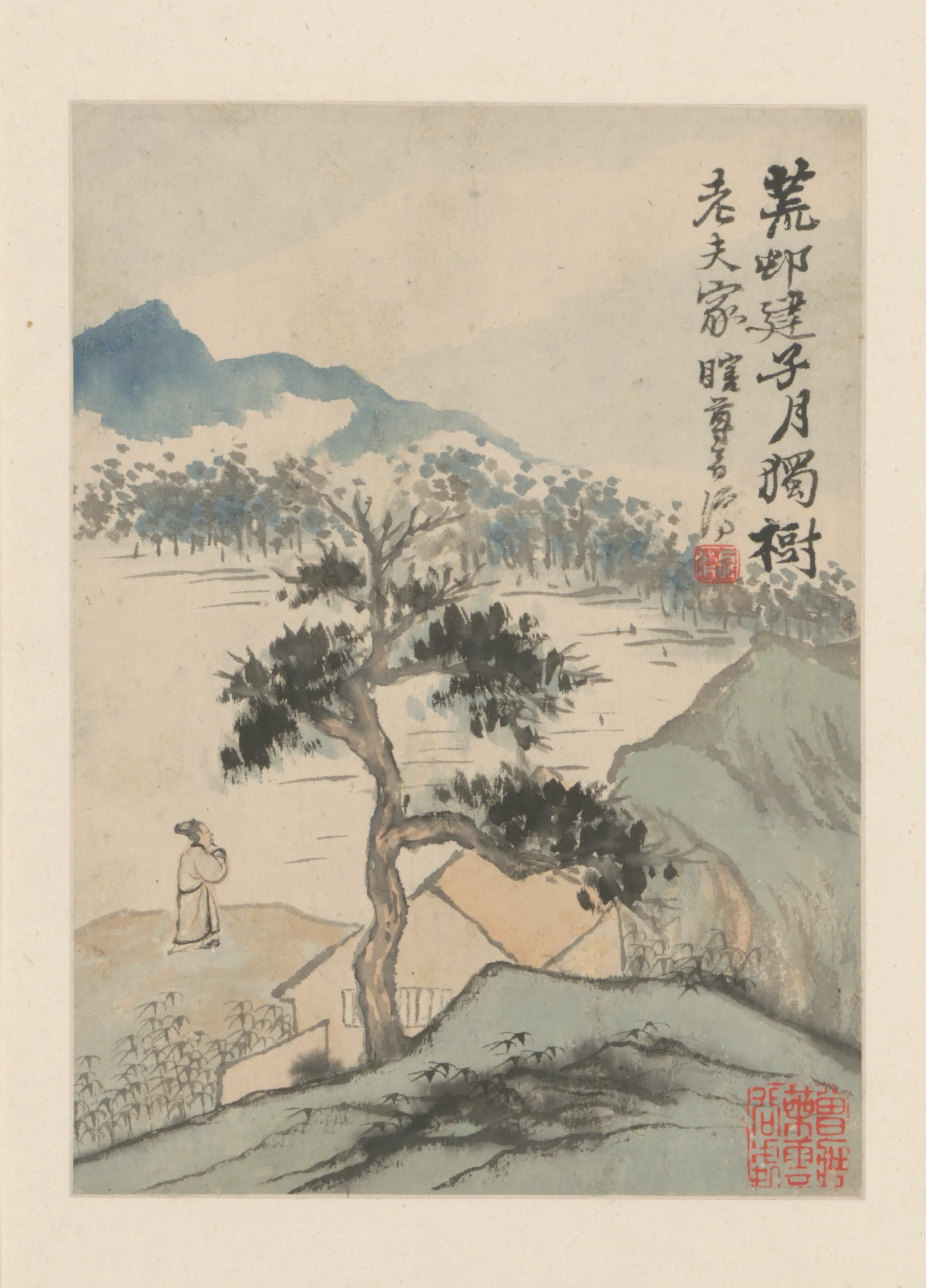 清代【石涛】《山水图册-1（8开）》