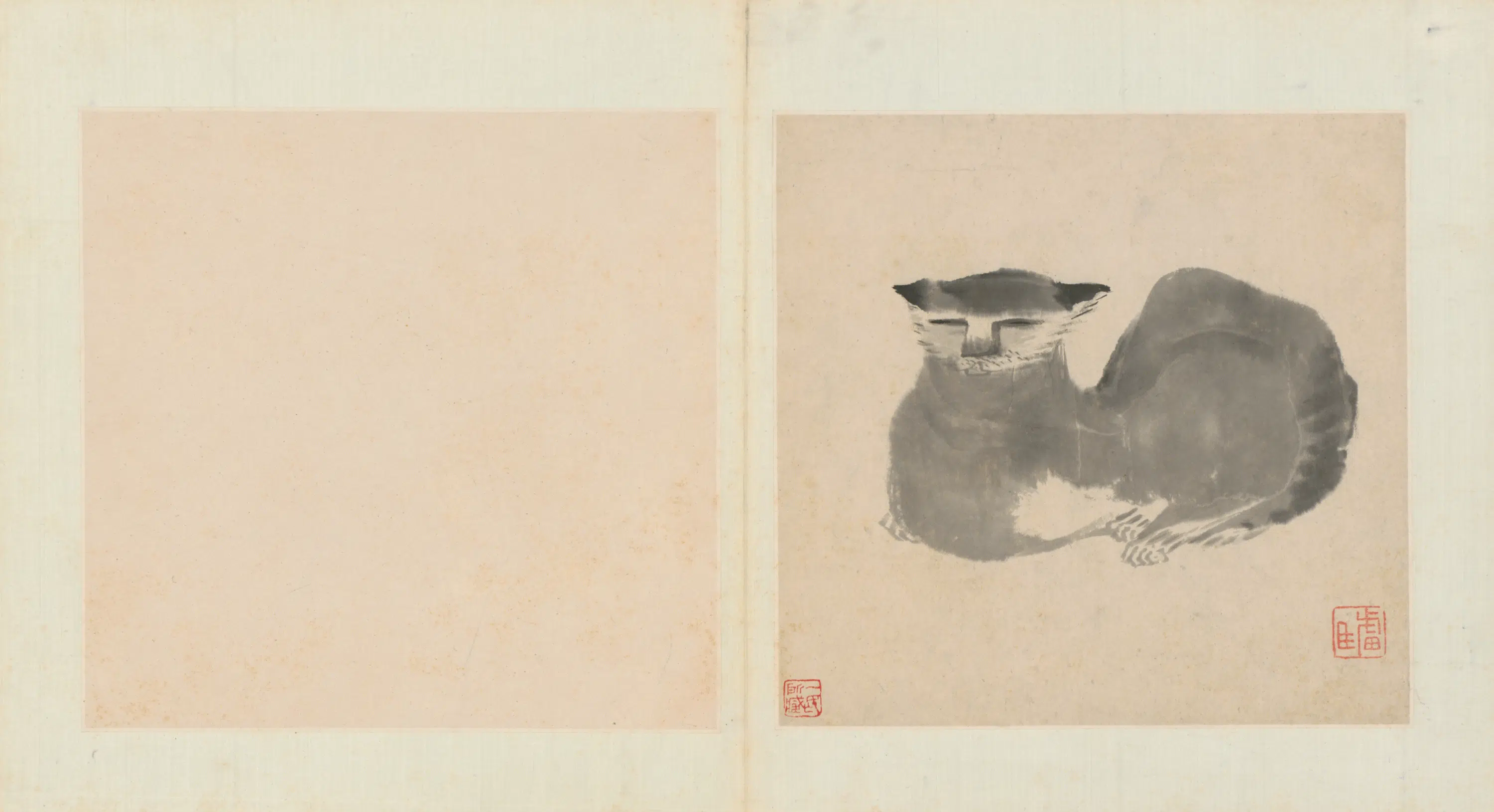 清代【朱耷】《杂画册（8开）》 第3张