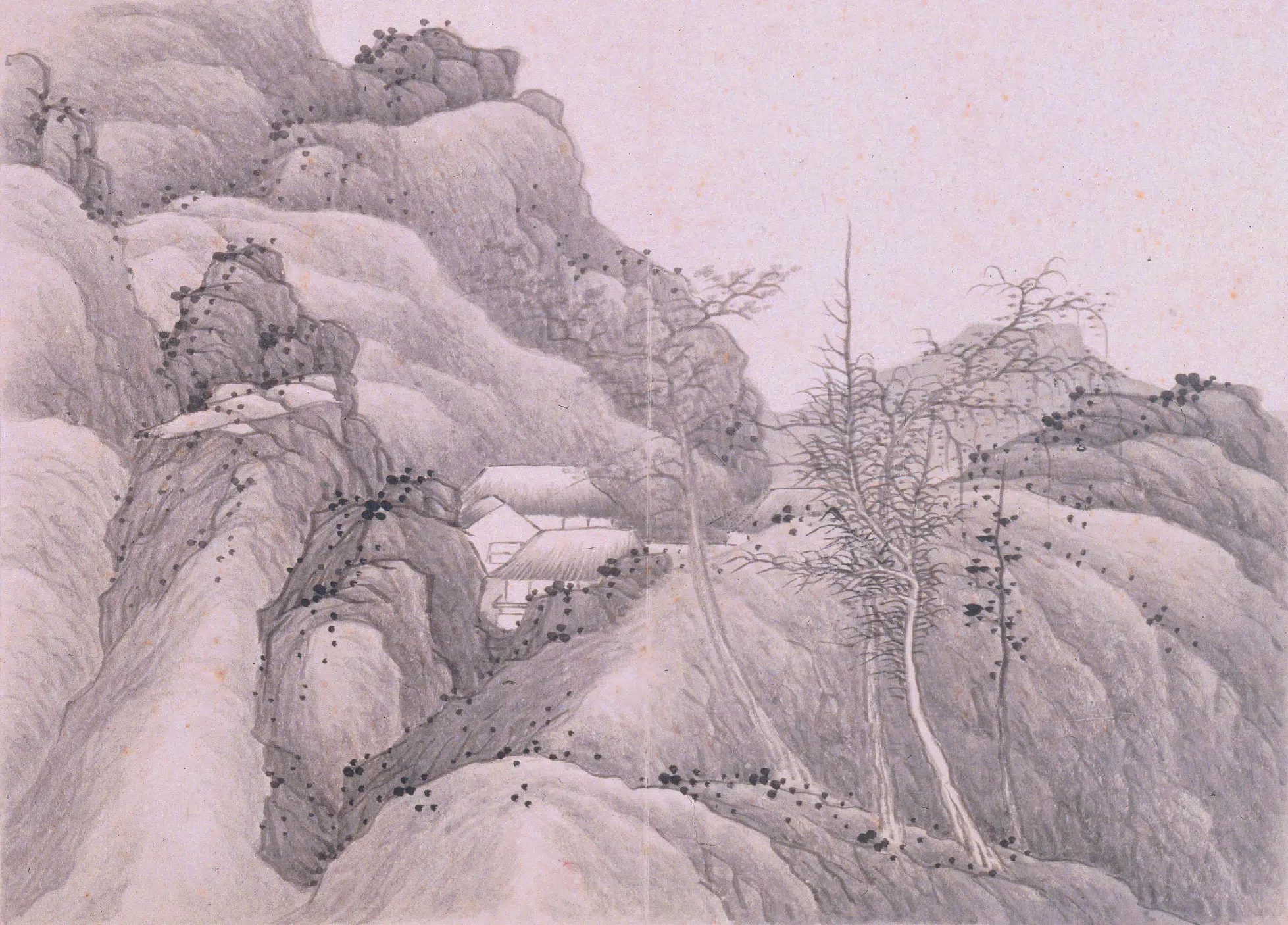 清代【龚贤】《山水册》 第2张 清代【龚贤】《山水册》 第2张