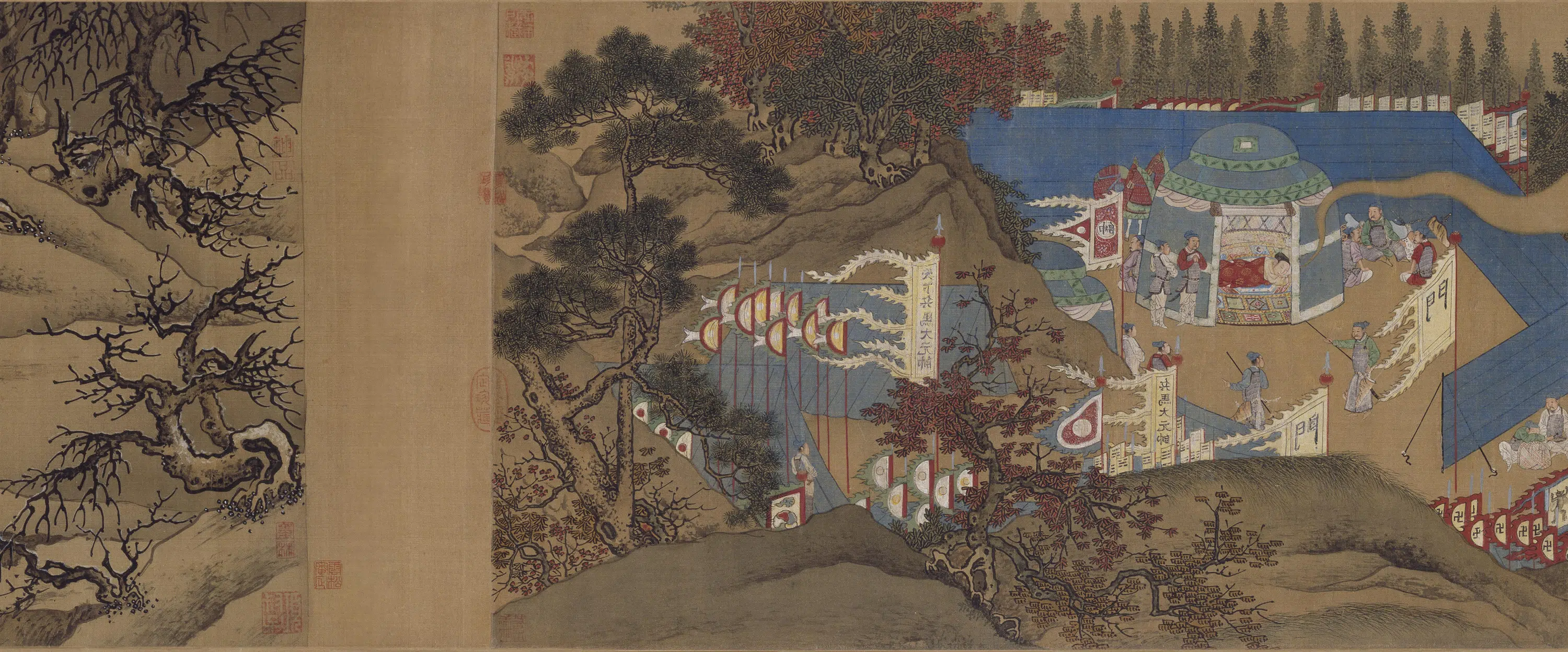 明朝【仇英】《临萧照高宗瑞应图卷》 第12张 明朝【仇英】《临萧照高宗瑞应图卷》 第12张