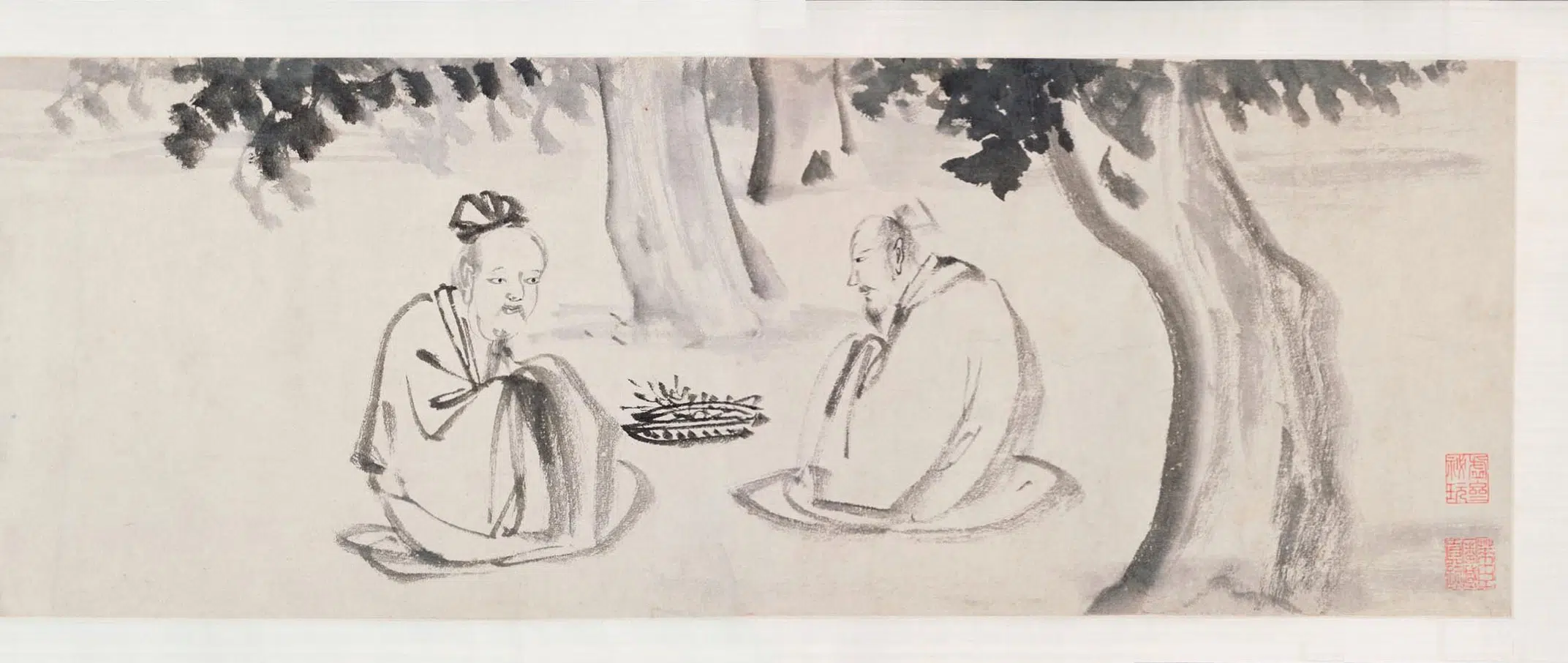 明朝【郭诩】《人物仕女图卷》 第3张 明朝【郭诩】《人物仕女图卷》 第3张