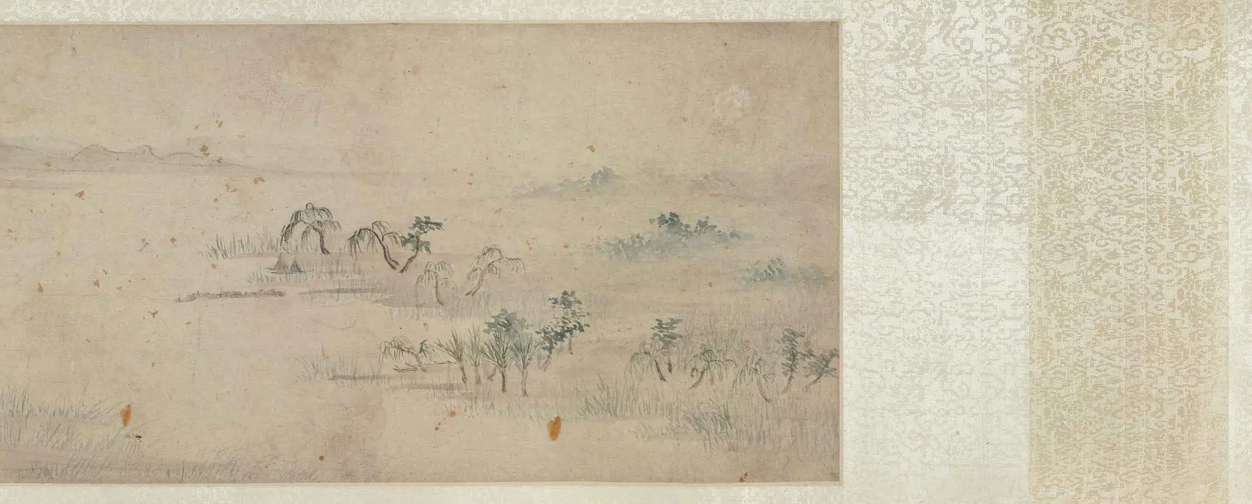 明朝【陈沂(鲁南)】《龙江晓饯图卷》 第3张 明朝【陈沂(鲁南)】《龙江晓饯图卷》 第3张