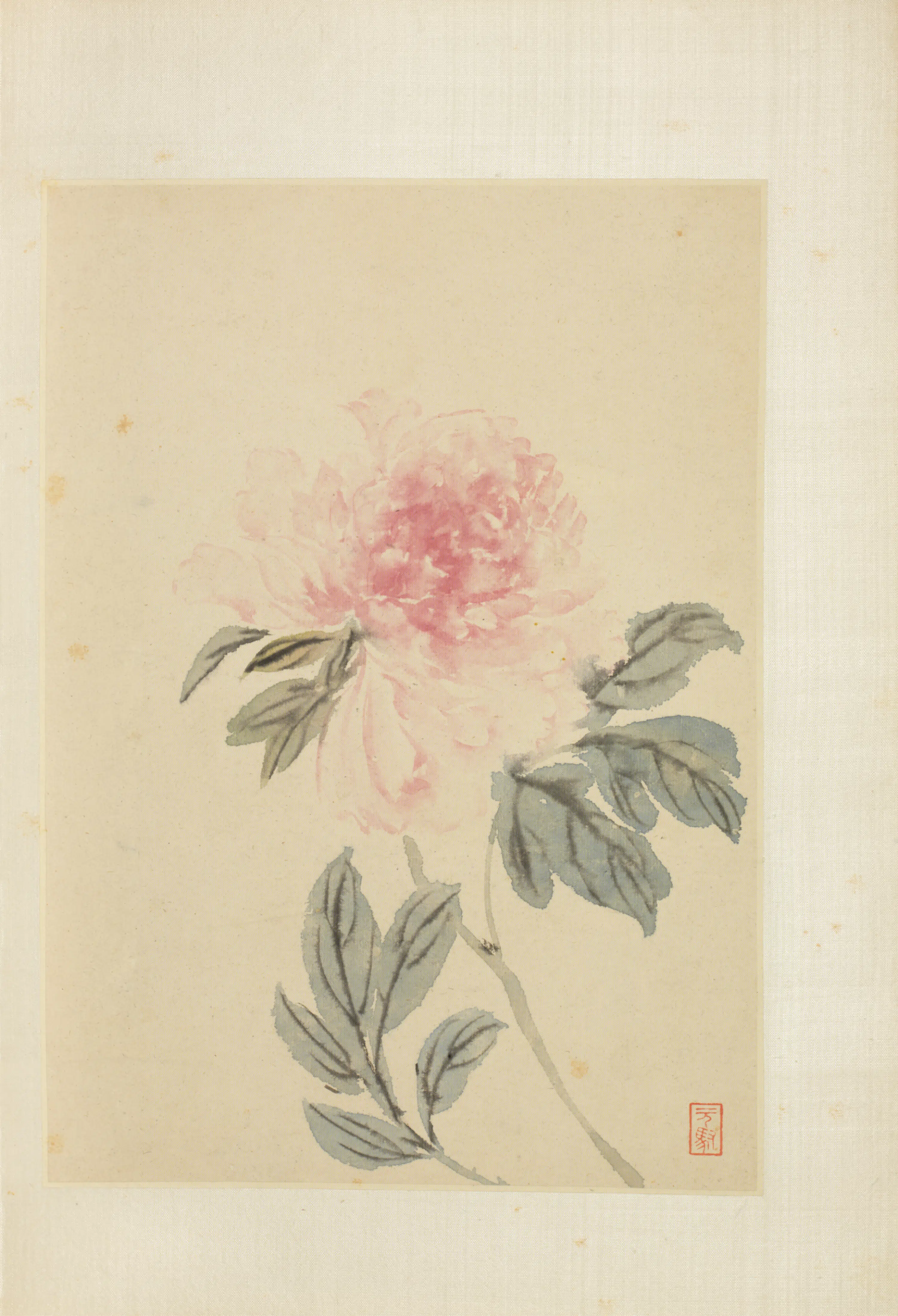 清代【马元驭】《花鸟册》