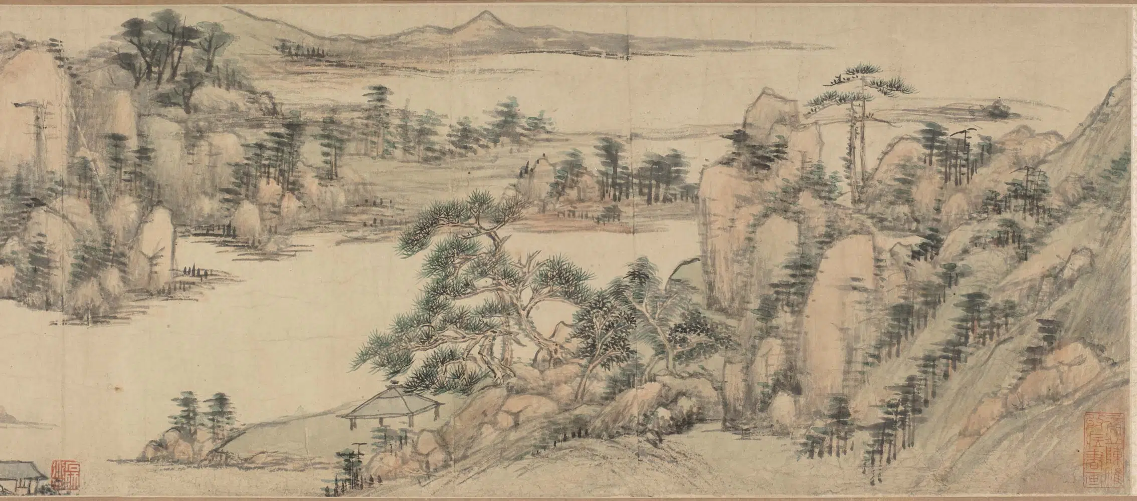 清代【王原祁】《山水卷》 第6张 清代【王原祁】《山水卷》 第6张