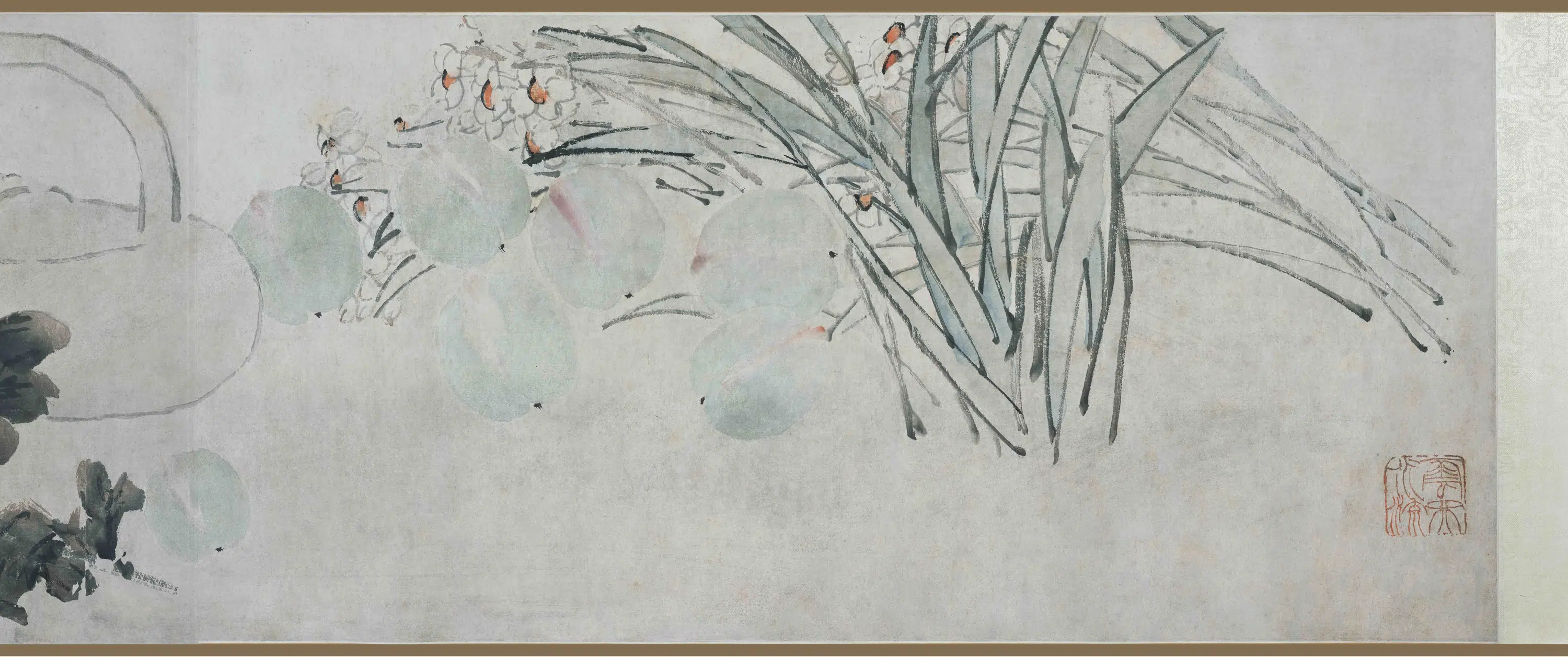 清代【虚谷】《杂画卷》 第3张 清代【虚谷】《杂画卷》 第3张
