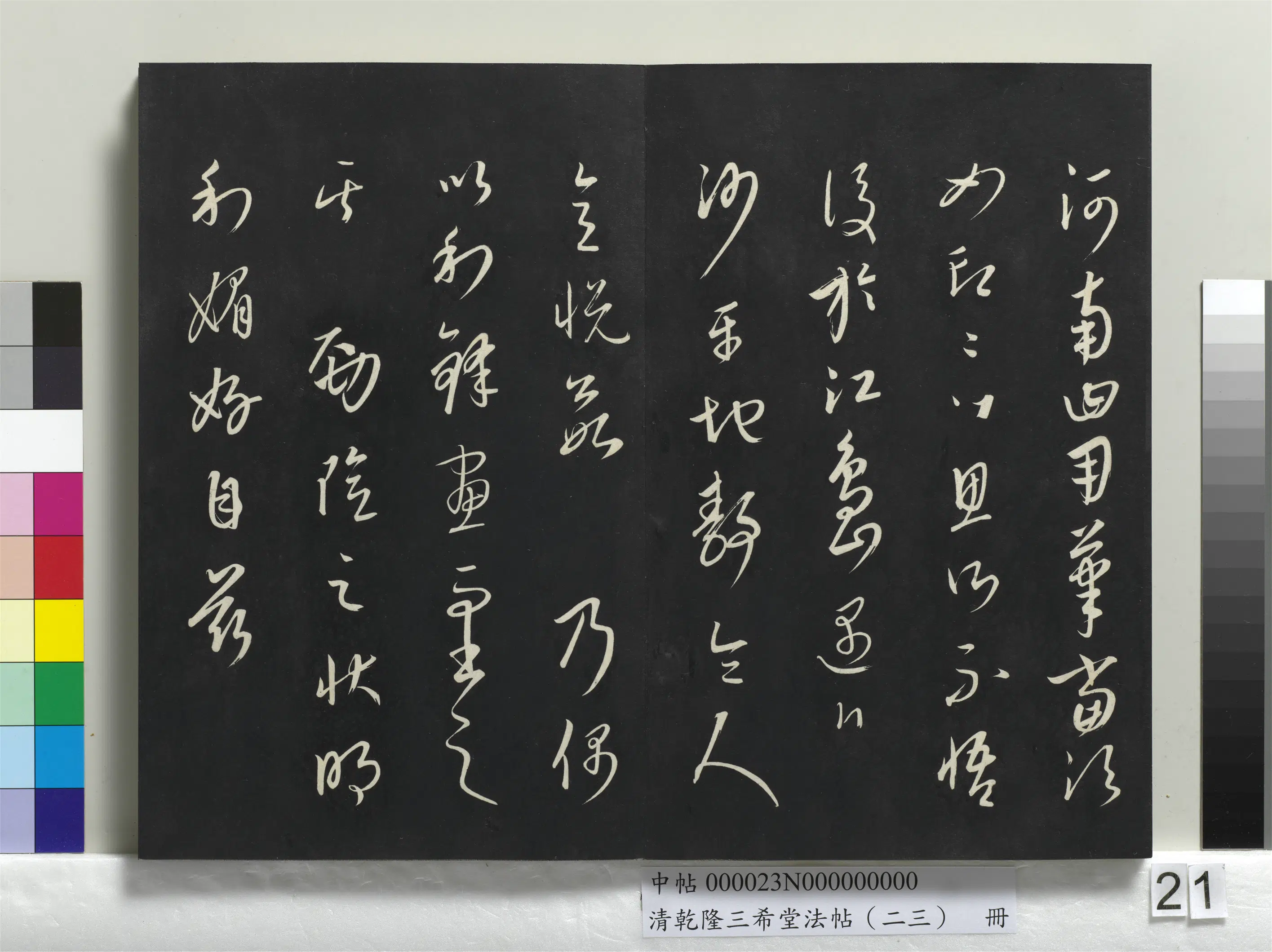 清代【爱新觉罗弘历-乾隆-清高宗】《乾隆三希堂法帖（二十三）册》 第14张