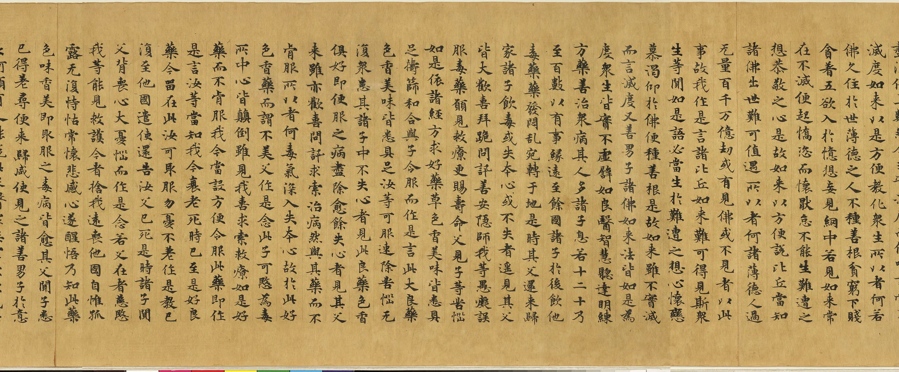 唐朝《唐人写妙法莲华经卷》 第14张
