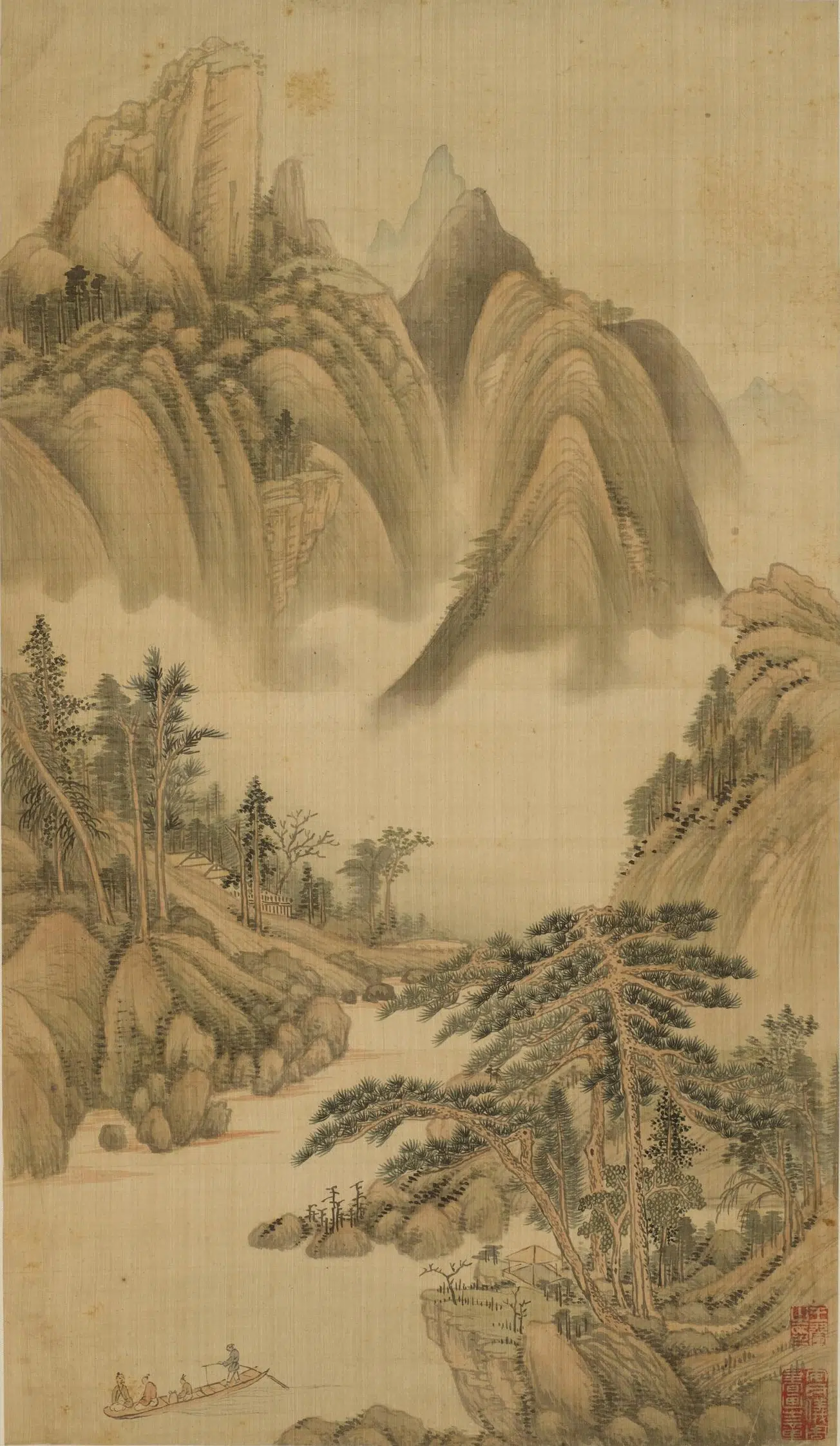 清代【王翚】《小中现大图册》 第20张