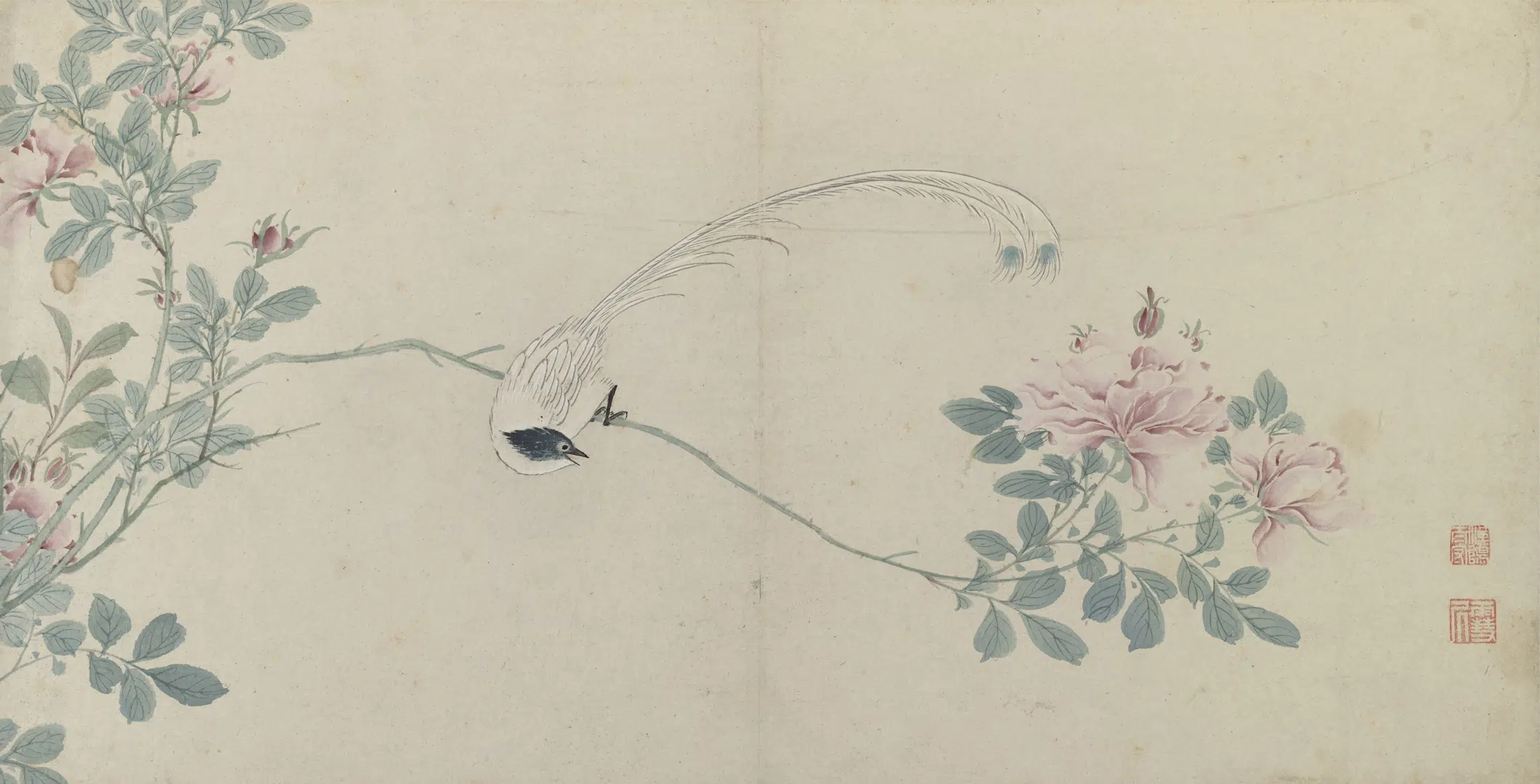 明朝【孙克弘】《花鸟册》