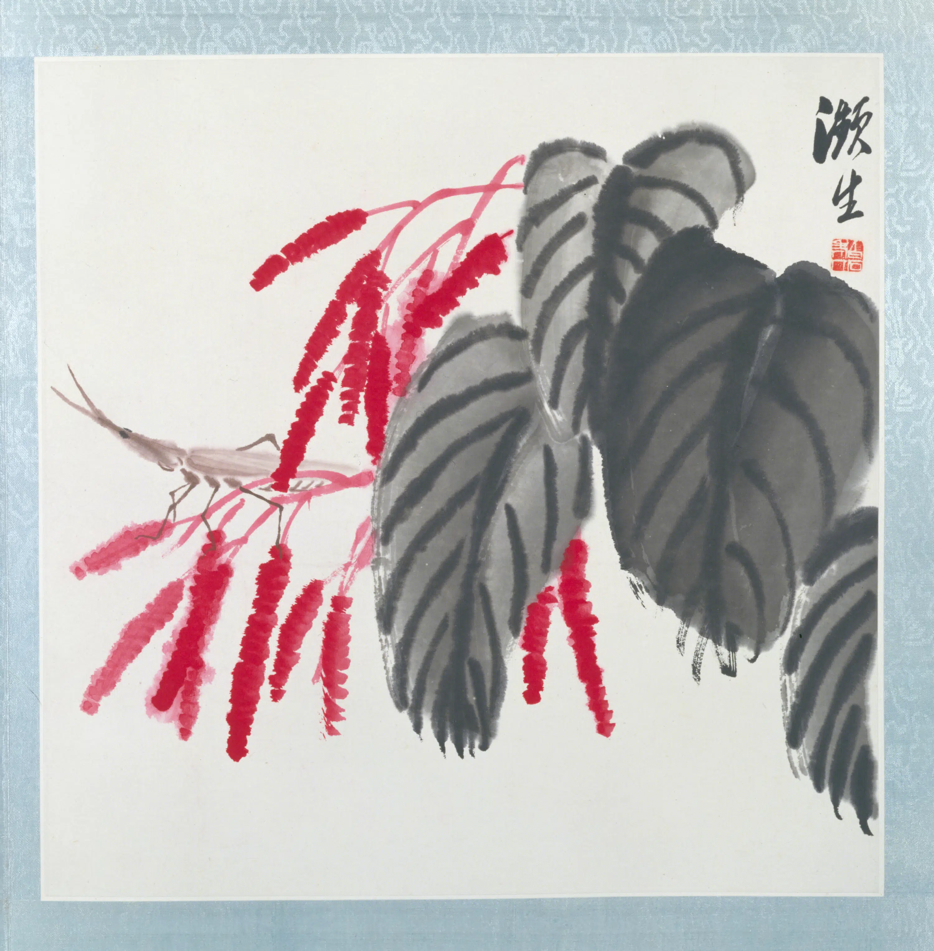 近现代【齐白石】《花卉昆虫图册》 第5张 近现代【齐白石】《花卉昆虫图册》 第5张