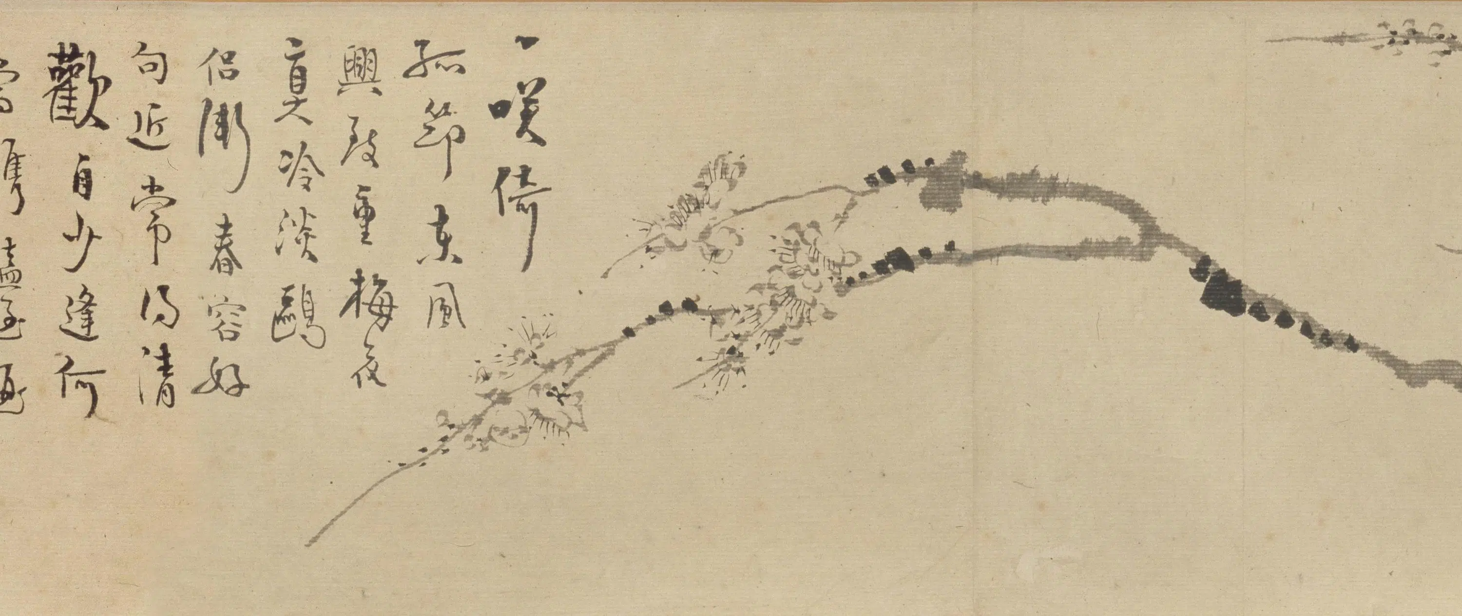 清代【汪士慎】《墨梅图卷》 第8张