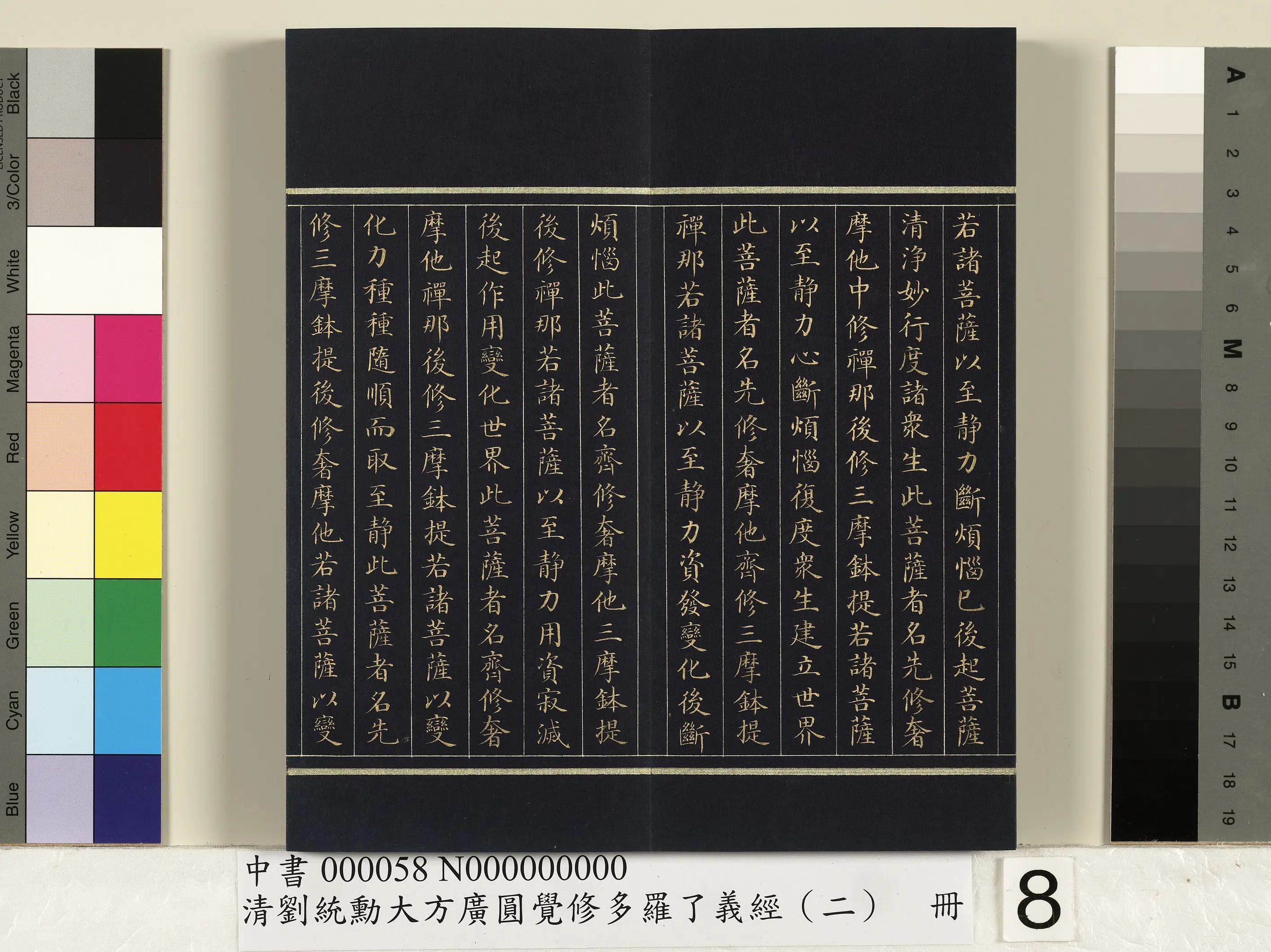 清代【刘统勋】《大方广圆觉修多罗了义经（二）册》 第34张