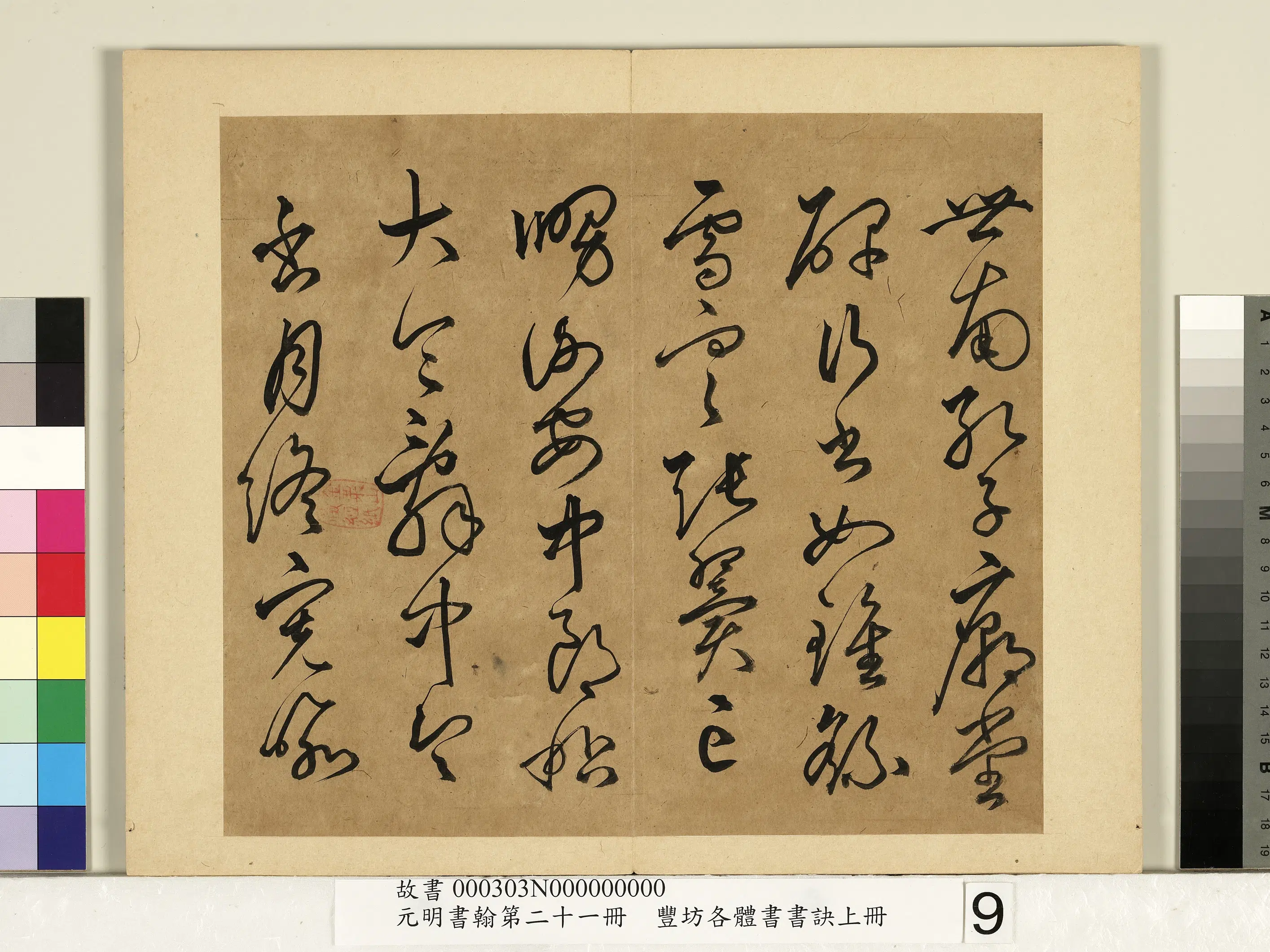 明朝【丰坊（丰道生）】《元明书翰第二十一册-各体书书诀（上册）》 第14张