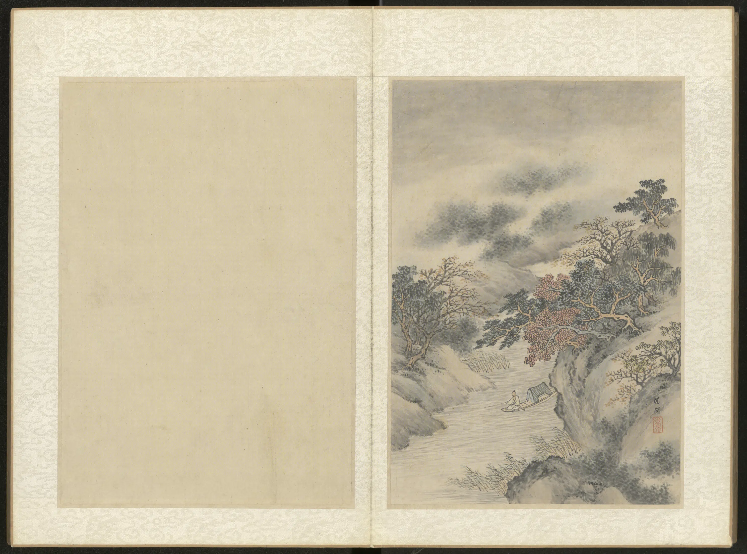 清代【沈闳】《山水册》 第12张