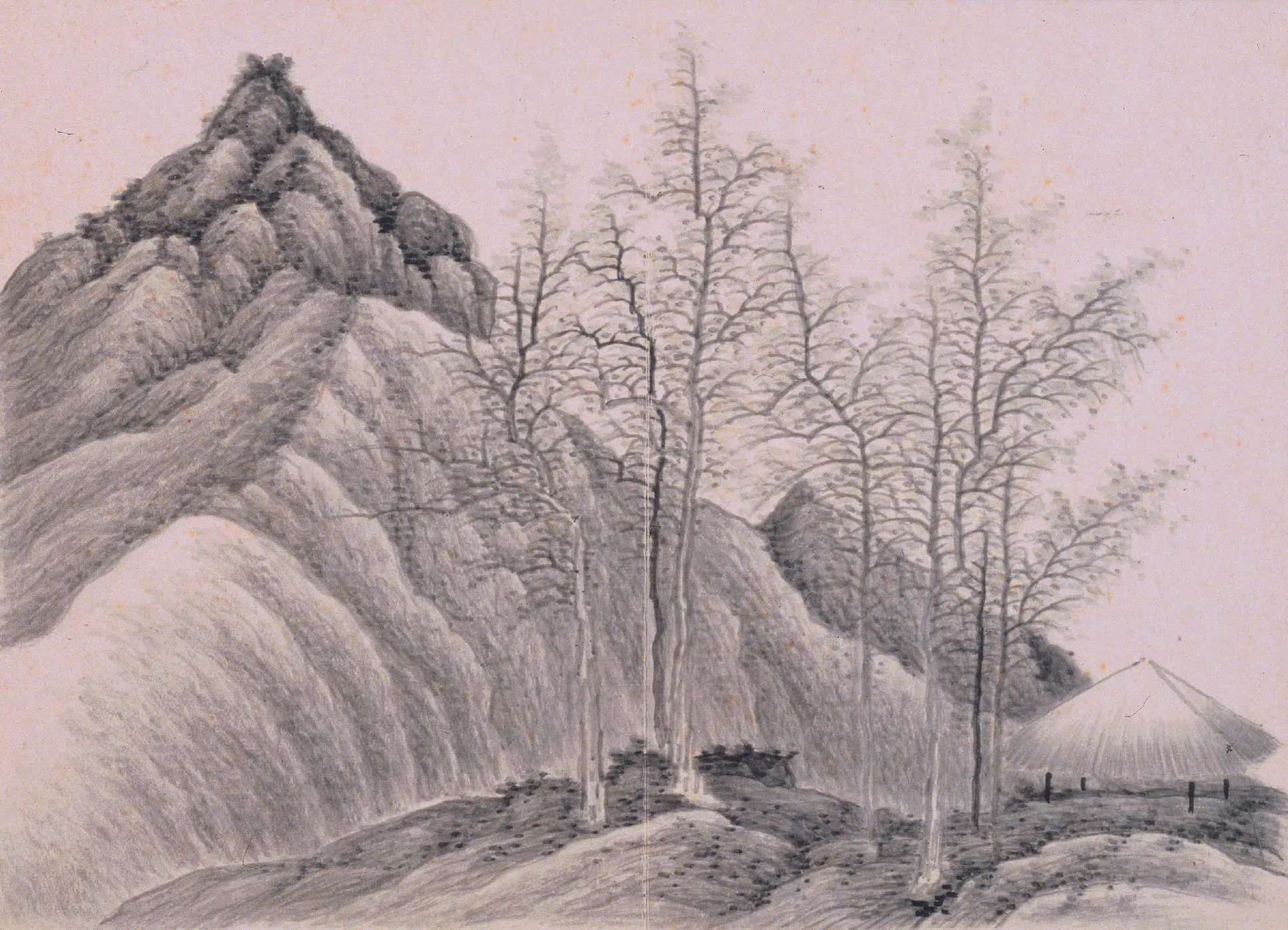 清代【龚贤】《山水册》 第7张 清代【龚贤】《山水册》 第7张