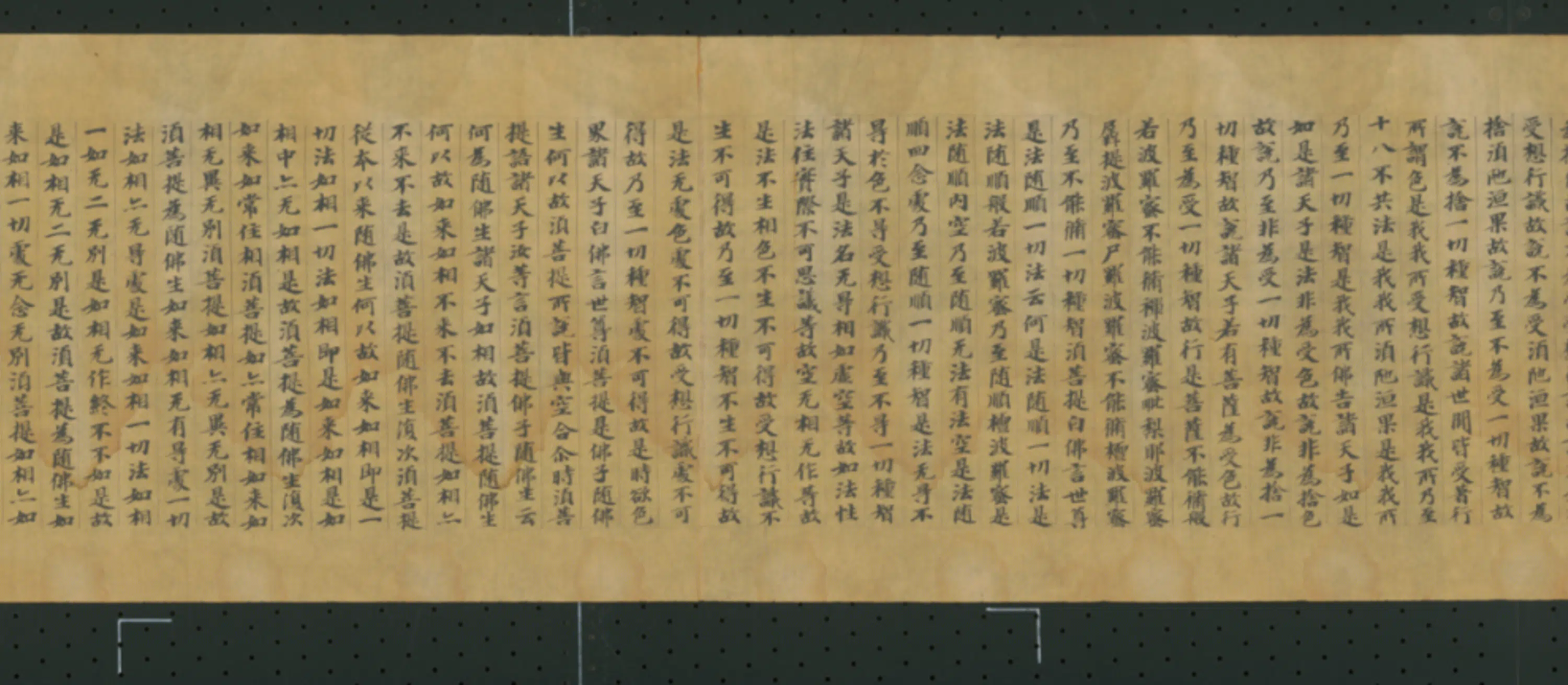 隋唐《无款楷书写般若波罗蜜须菩提如相品卷》 第8张