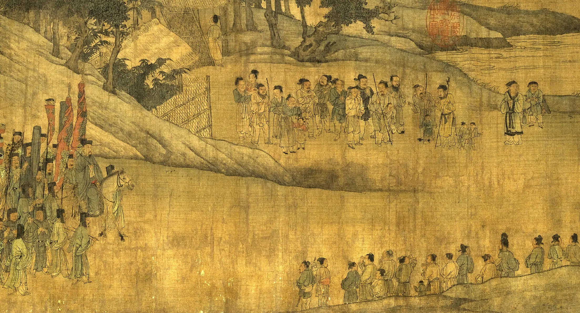 宋朝【宋人】《人物故事图卷》 第2张 宋朝【宋人】《人物故事图卷》 第2张