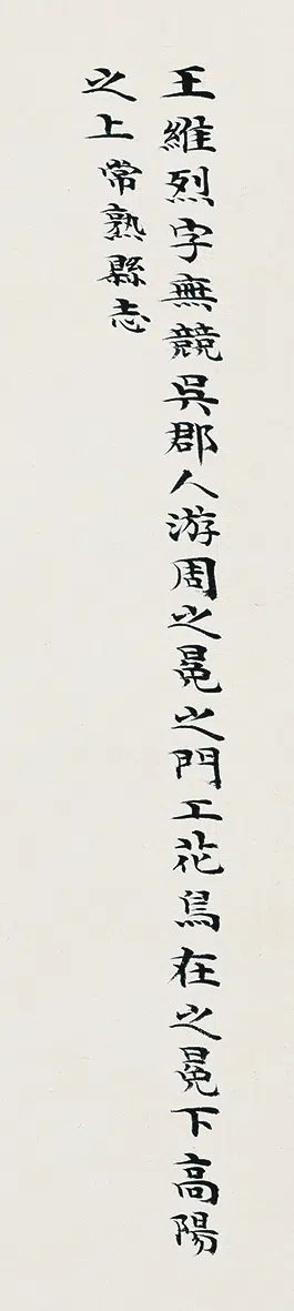 明朝【王维烈】《设色花卉册（十开）》 第5张