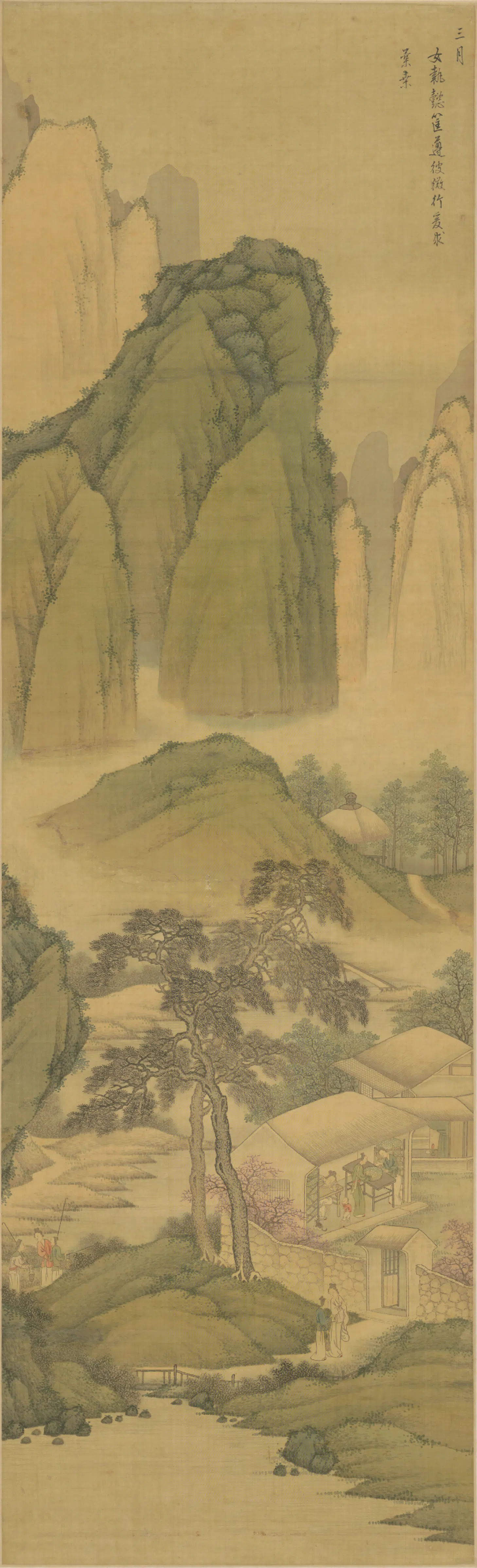 清代【王槩(概)】《豳风图屏(12开)》 第6张 清代【王槩(概)】《豳风图屏(12开)》 第6张