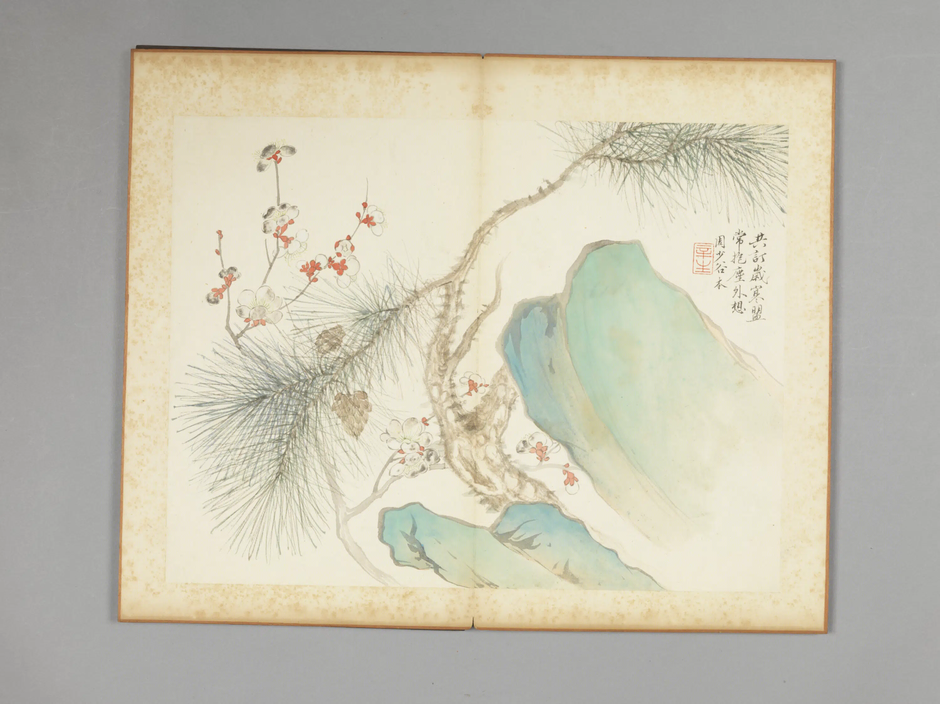 清代【吴楷】《花卉册》 第6张