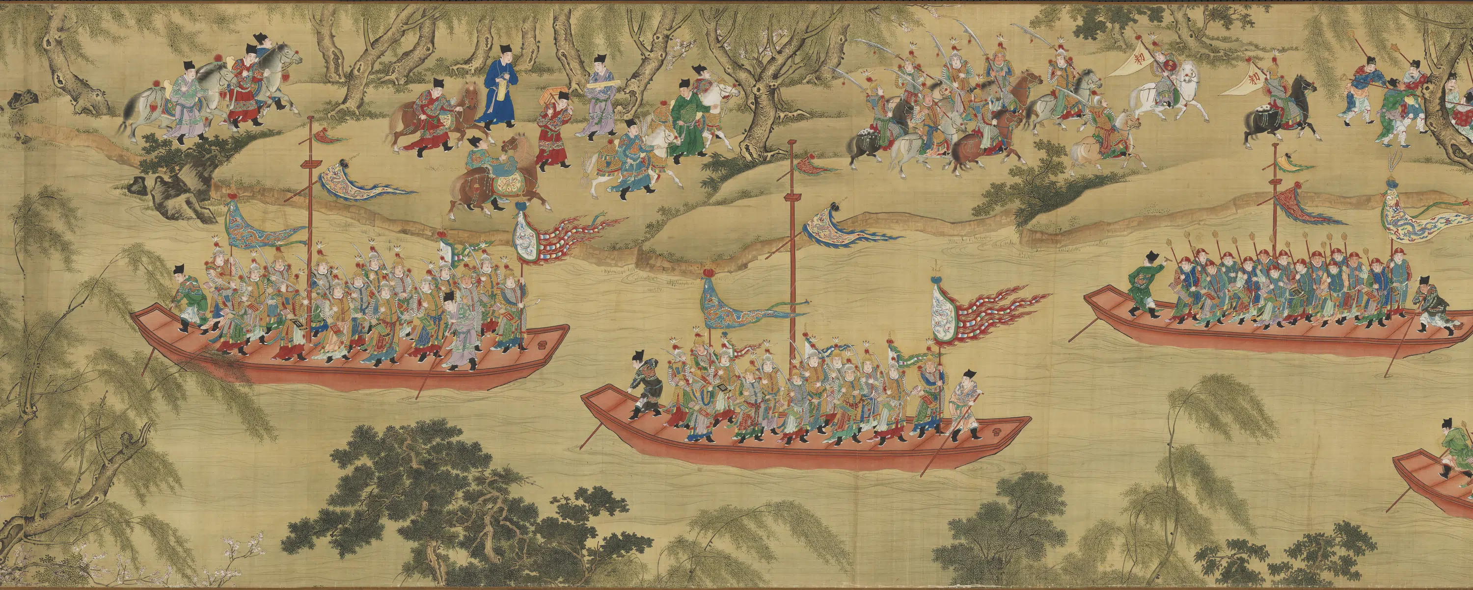明朝《明人画入跸图卷》 第10张
