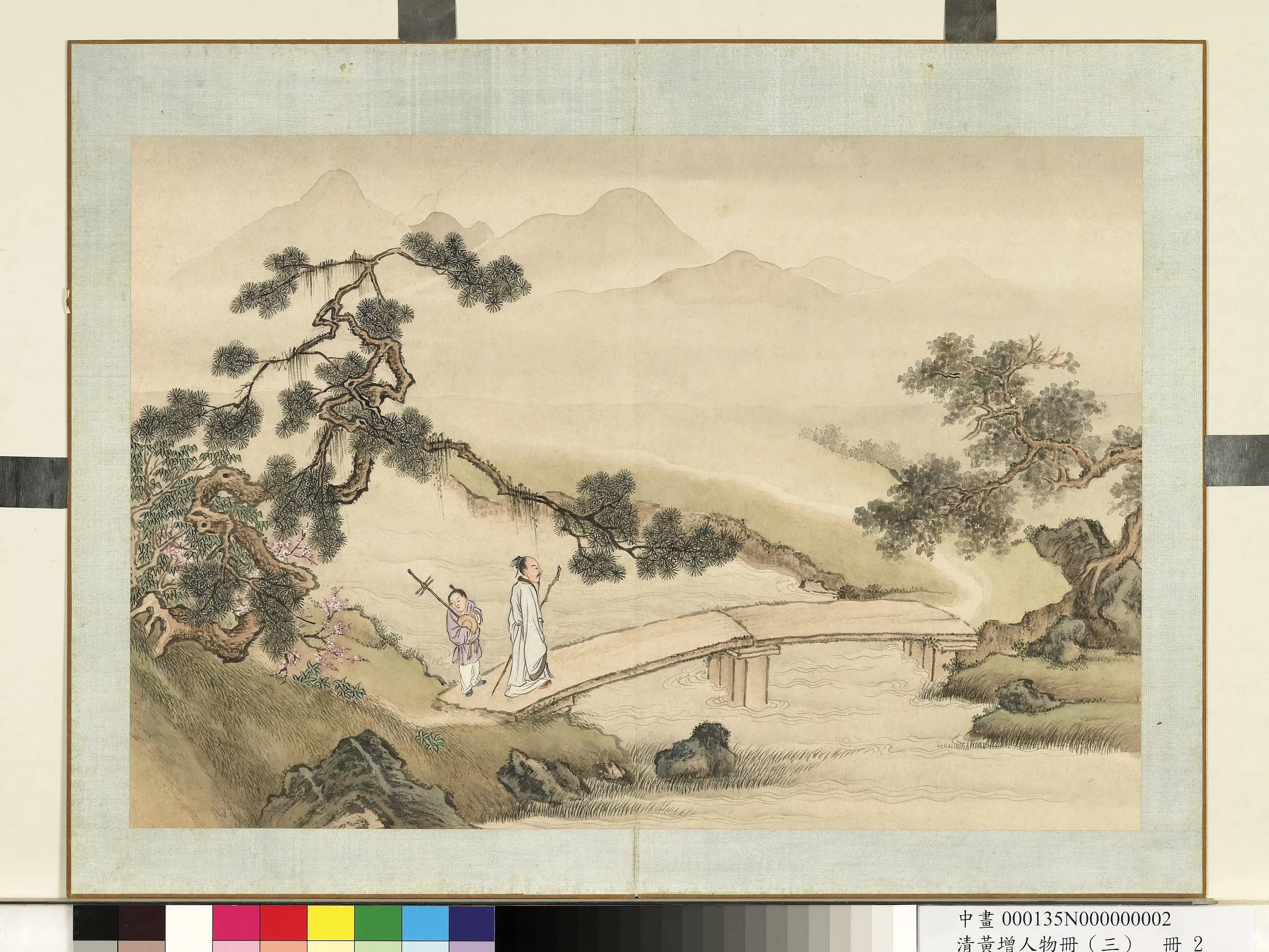 清代【黄增】《人物(三)册》 第5张 清代【黄增】《人物(三)册》 第5张