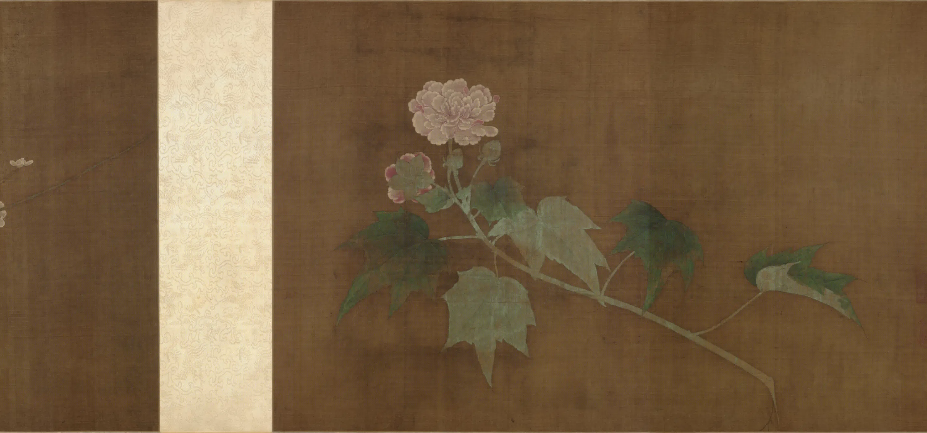 宋代【佚名】《宋人花卉四段卷》 第2张 宋代【佚名】《宋人花卉四段卷》 第2张