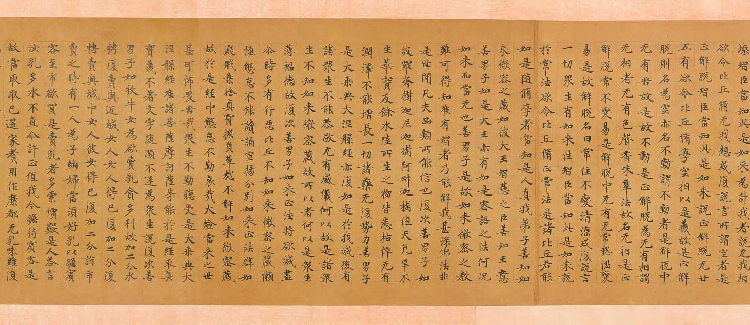唐朝【佚名】《楷书大般涅槃经第九卷》 第6张 唐朝【佚名】《楷书大般涅槃经第九卷》 第6张