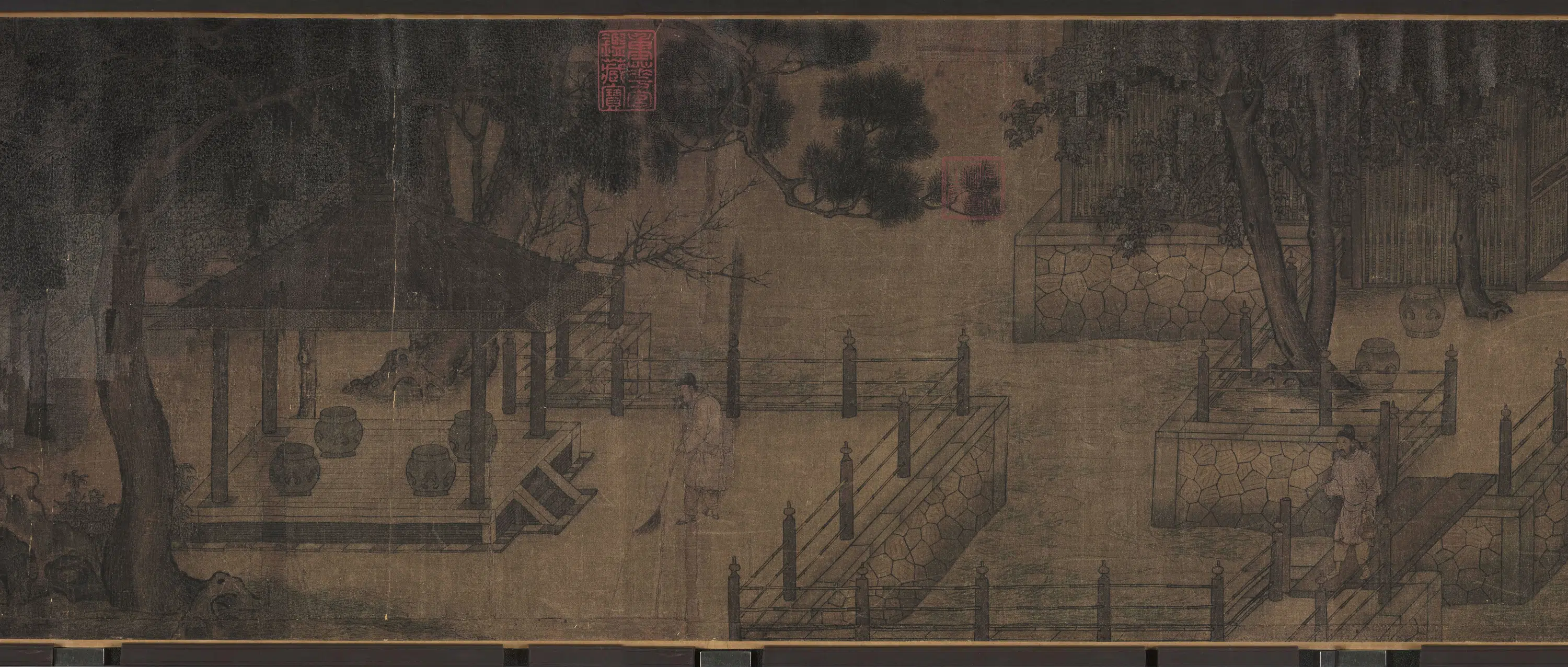 南宋【李公麟】《会昌九老图》 第3张