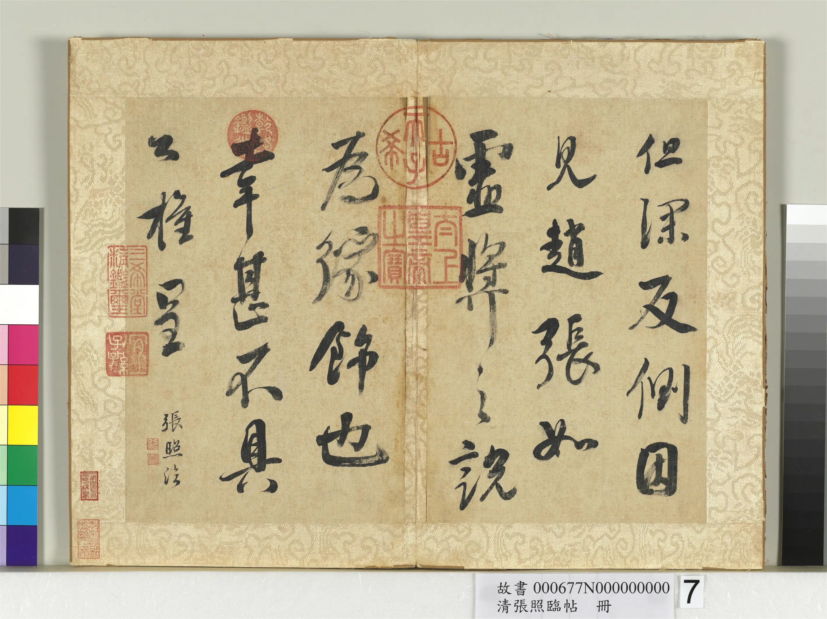 清代【张照】《临帖册》 第7张 清代【张照】《临帖册》 第7张