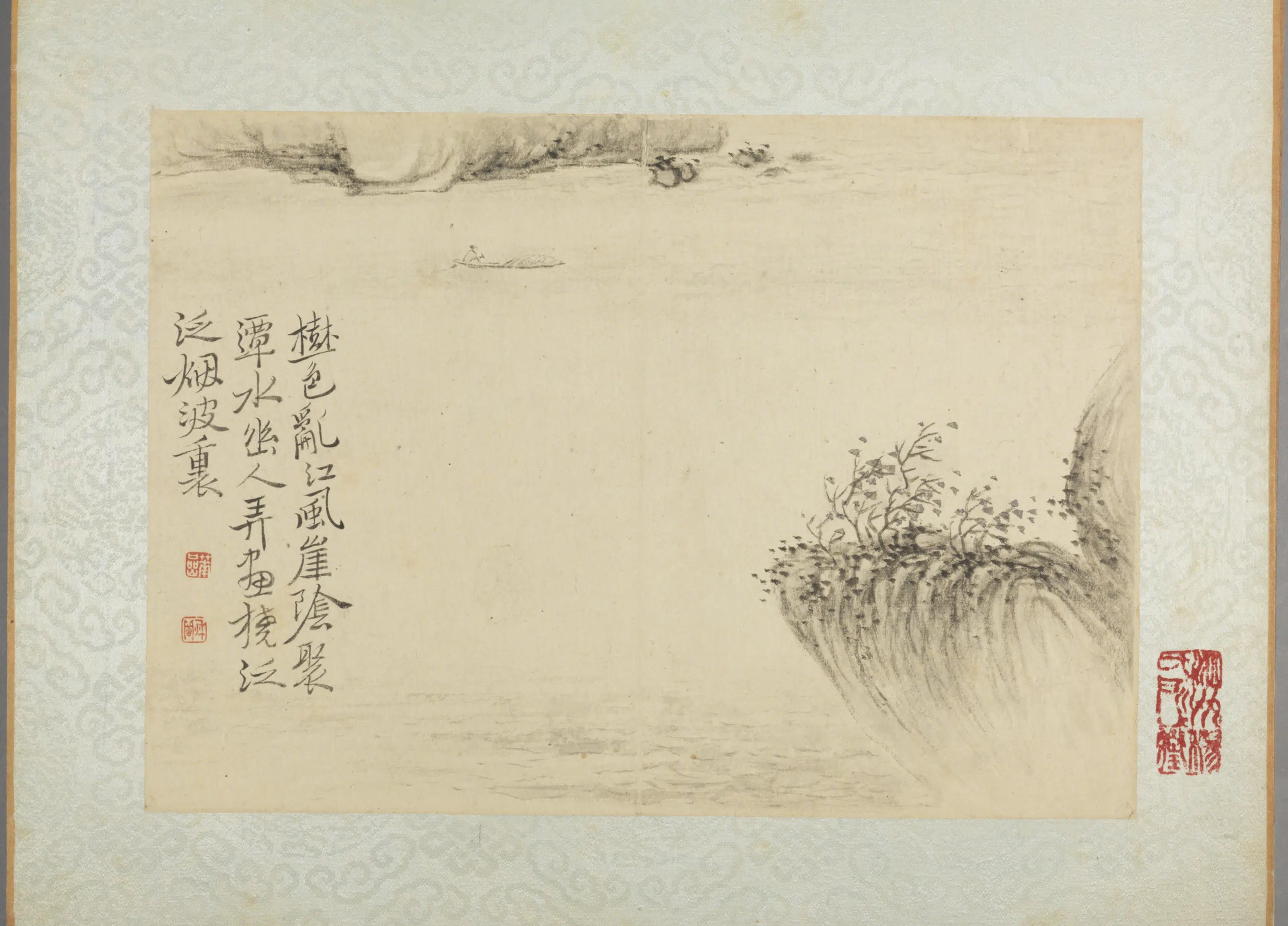 清代【华喦】《山水册(12开)》 第5张 清代【华喦】《山水册(12开)》 第5张
