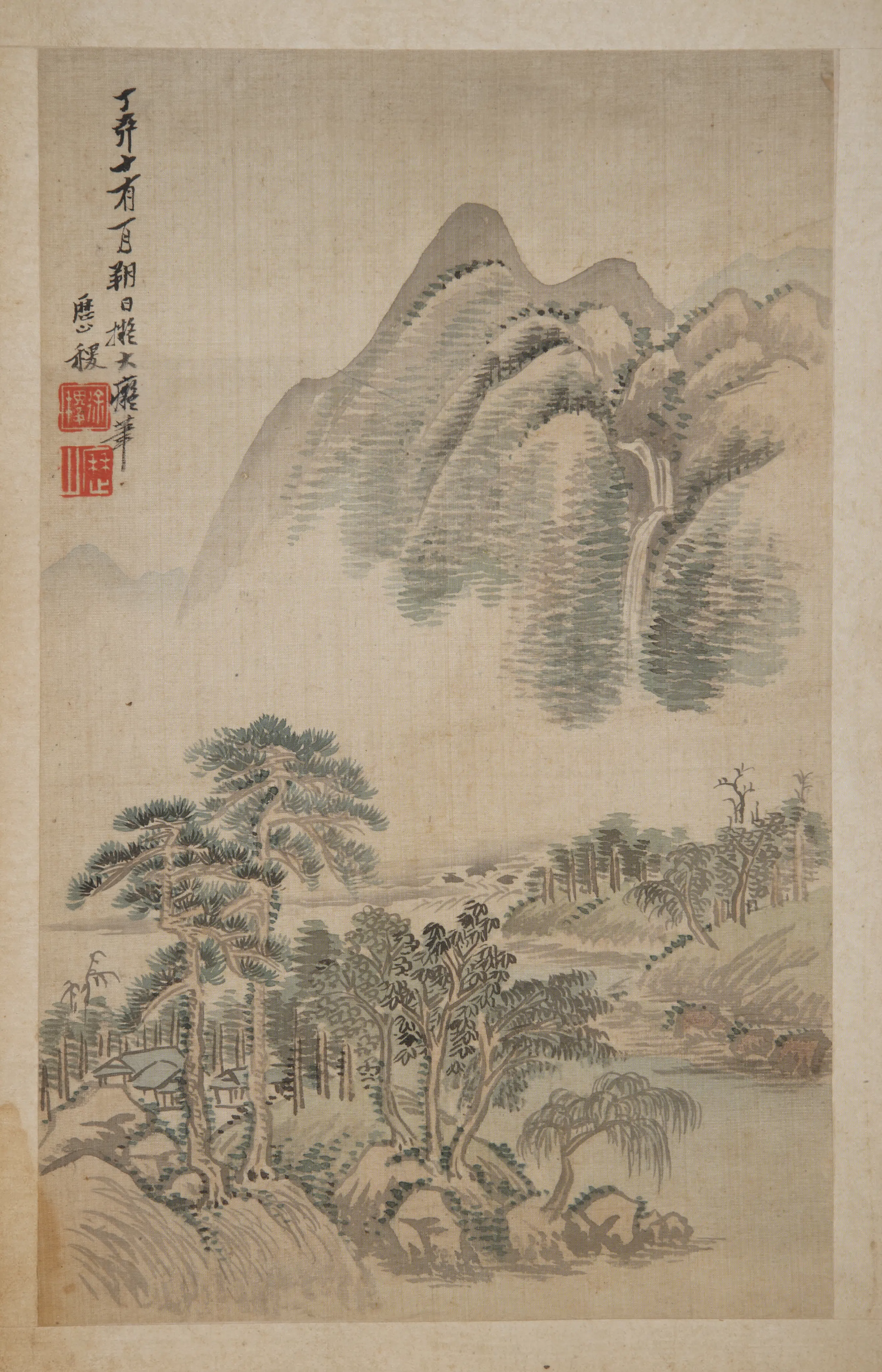 清代【徐稷】《山水册页》 第1张