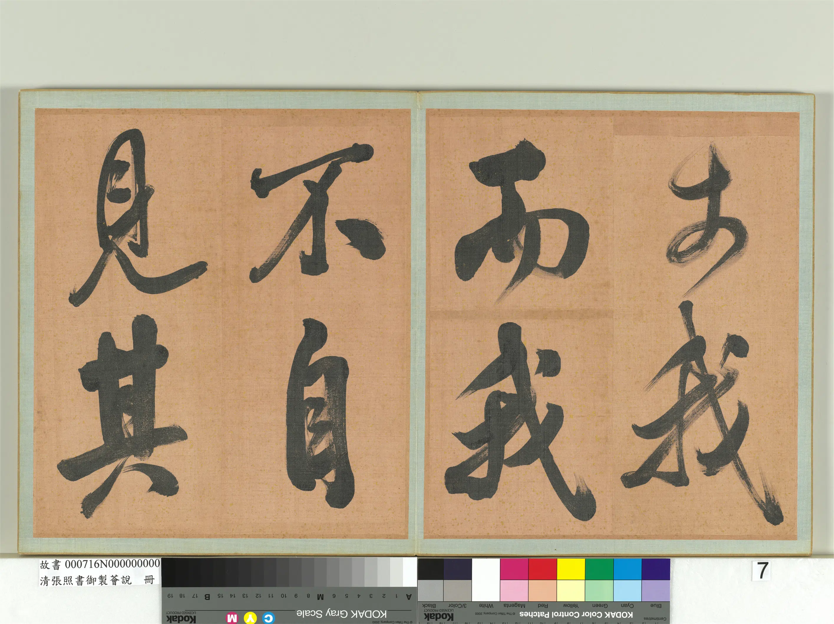清代【张照】《书御制荟说册》 第17张