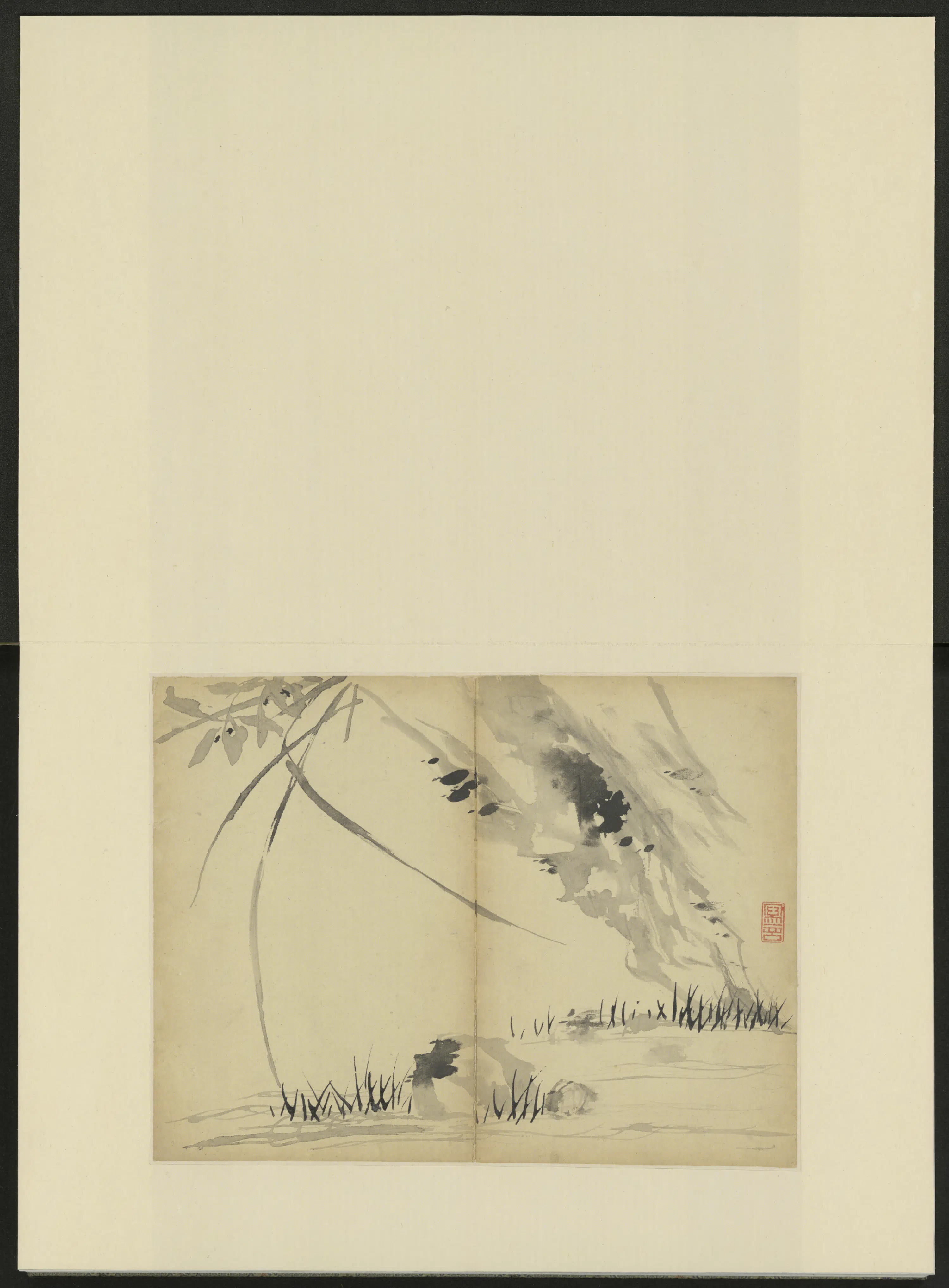 清代【罗聘】《杂画图册(12开)》 第5张 清代【罗聘】《杂画图册(12开)》 第5张