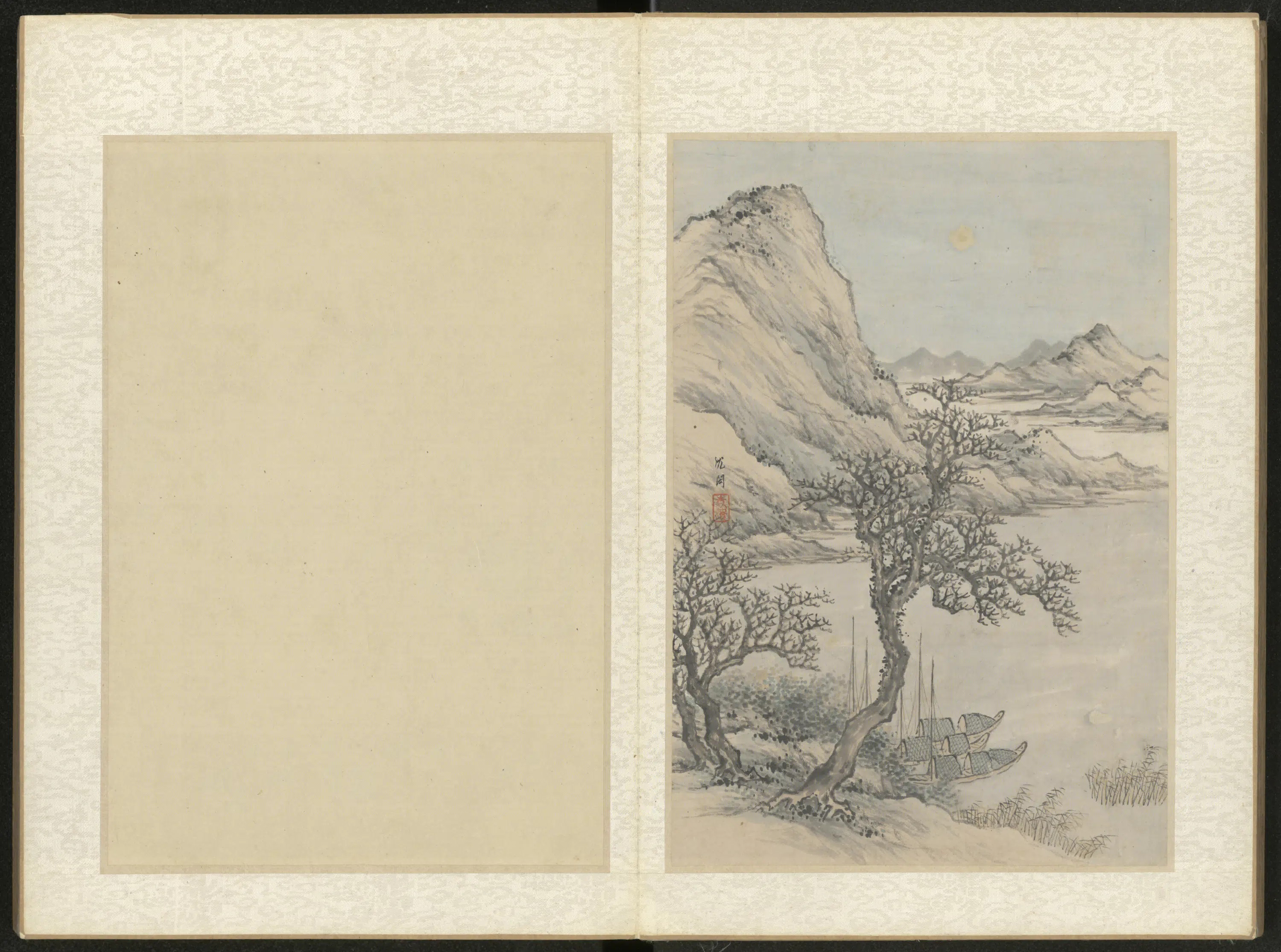 清代【沈闳】《山水册》 第6张