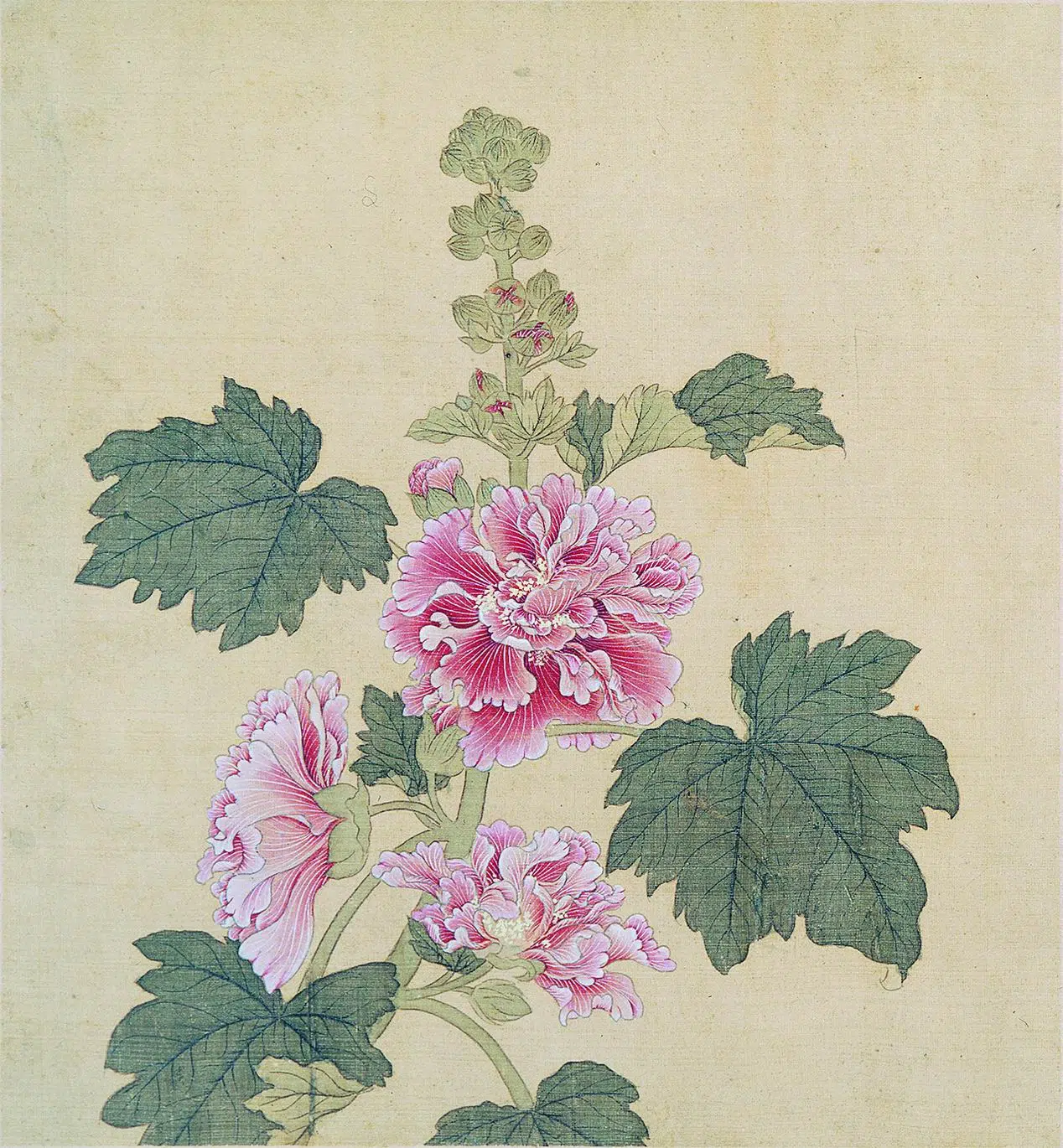 明朝【王维烈】《设色花卉册（十开）》 第7张