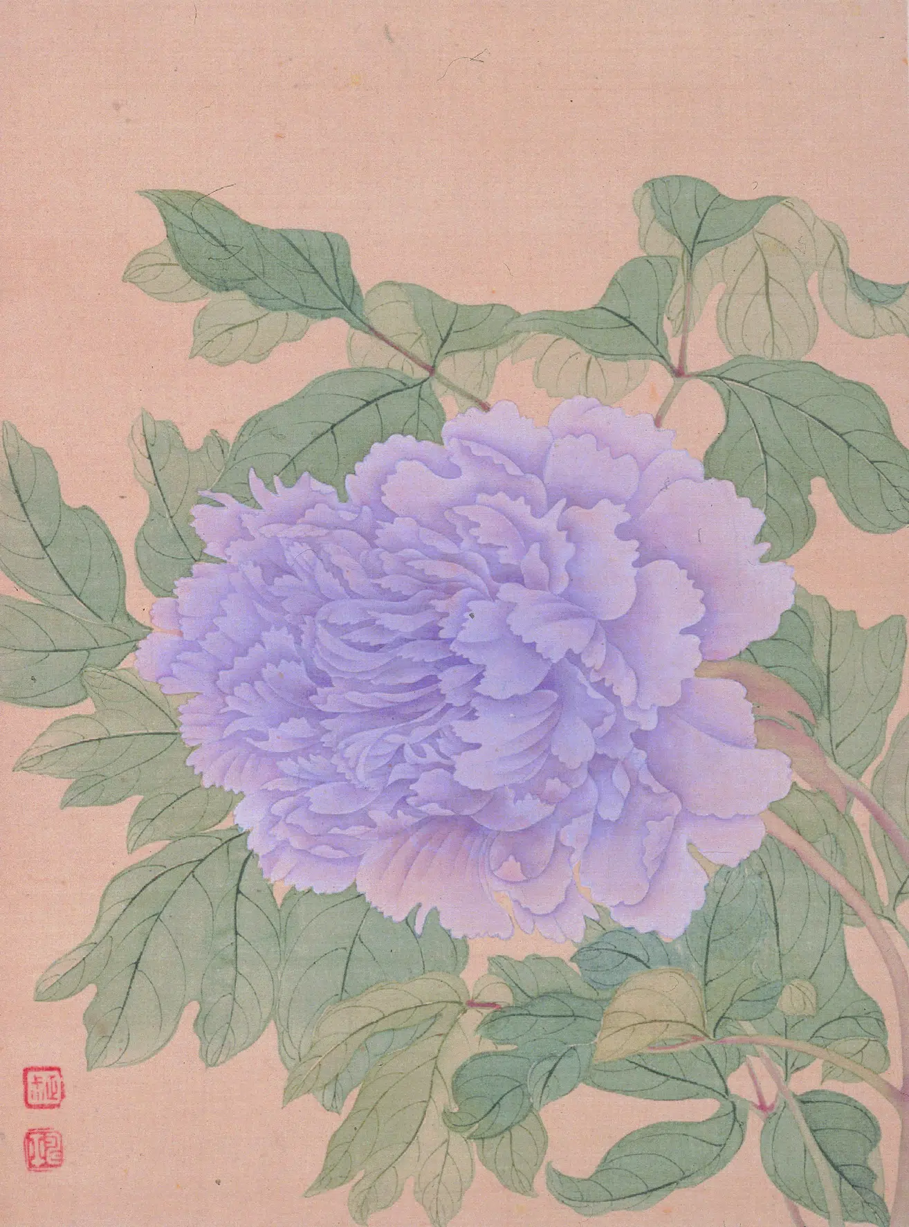 清代【恽寿平】《花卉图册》 第5张 清代【恽寿平】《花卉图册》 第5张