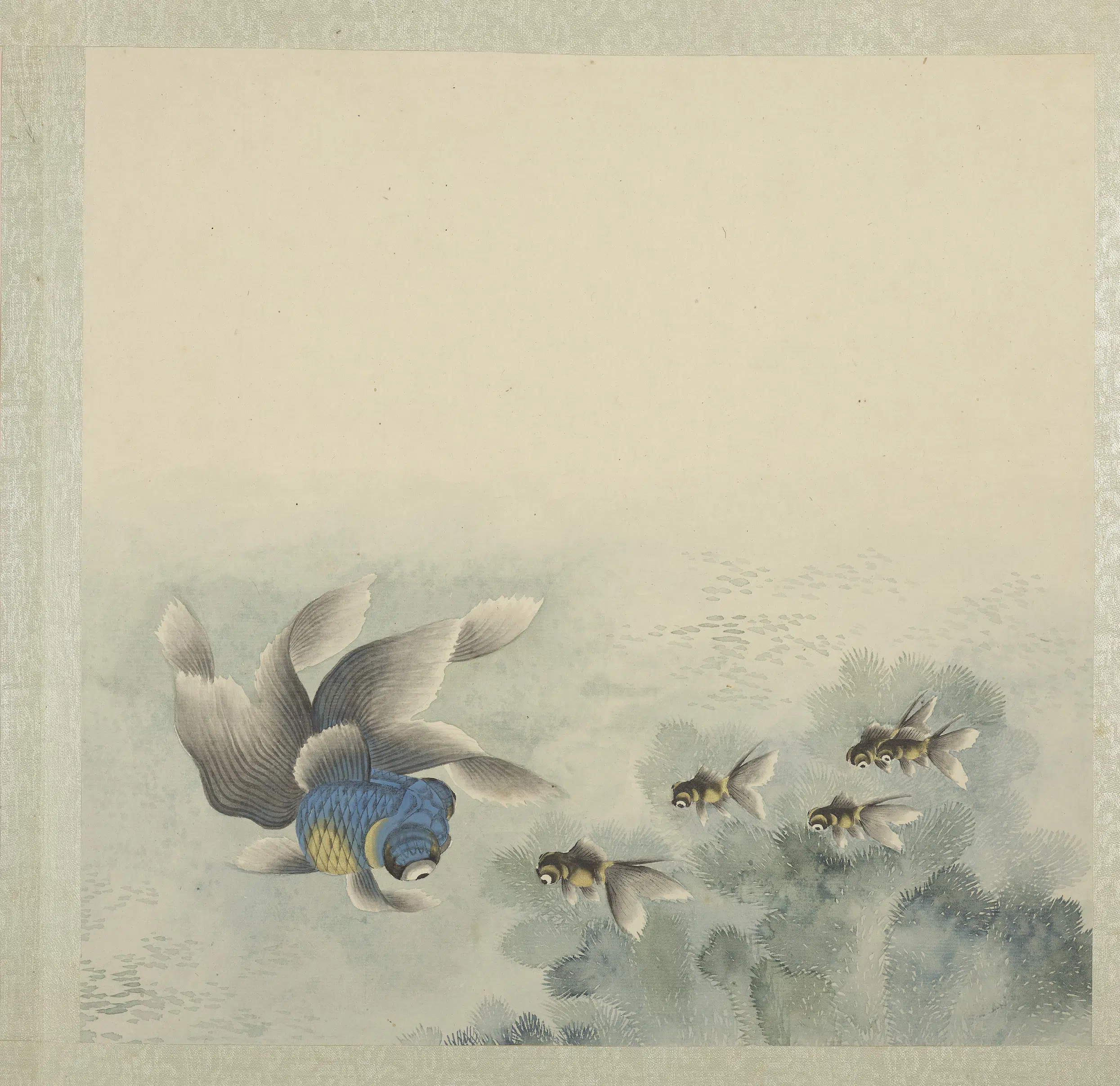 《无名氏画鱼册》 第12张 《无名氏画鱼册》 第12张