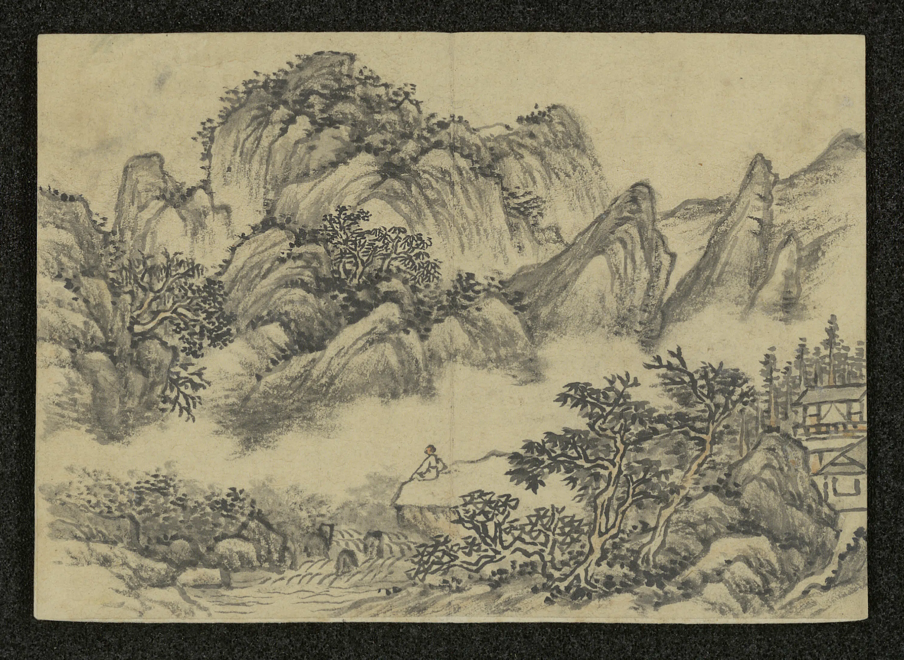 清代【方琮】《山水册（11开）》