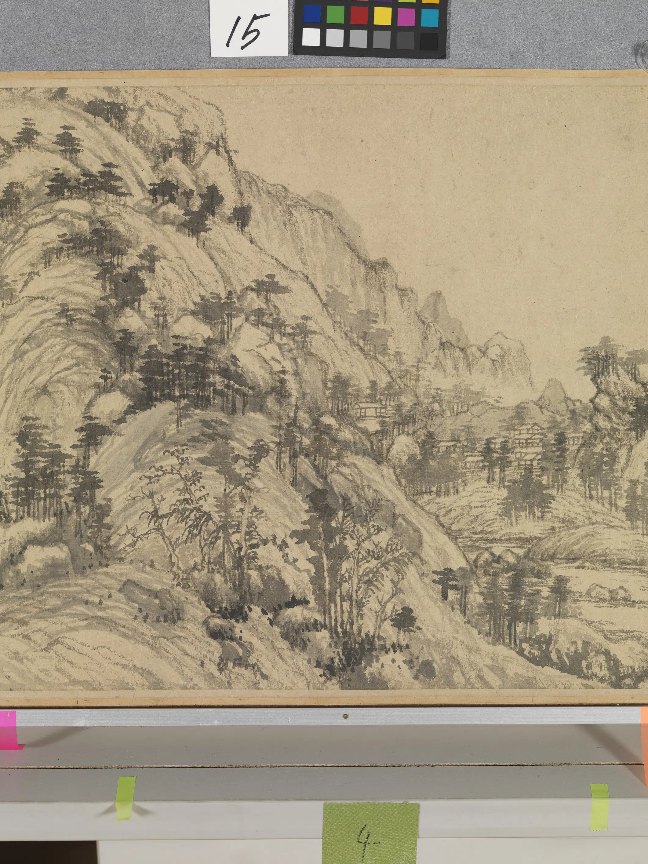 元代【黄公望】《富春山居图子明卷》 第6张 元代【黄公望】《富春山居图子明卷》 第6张
