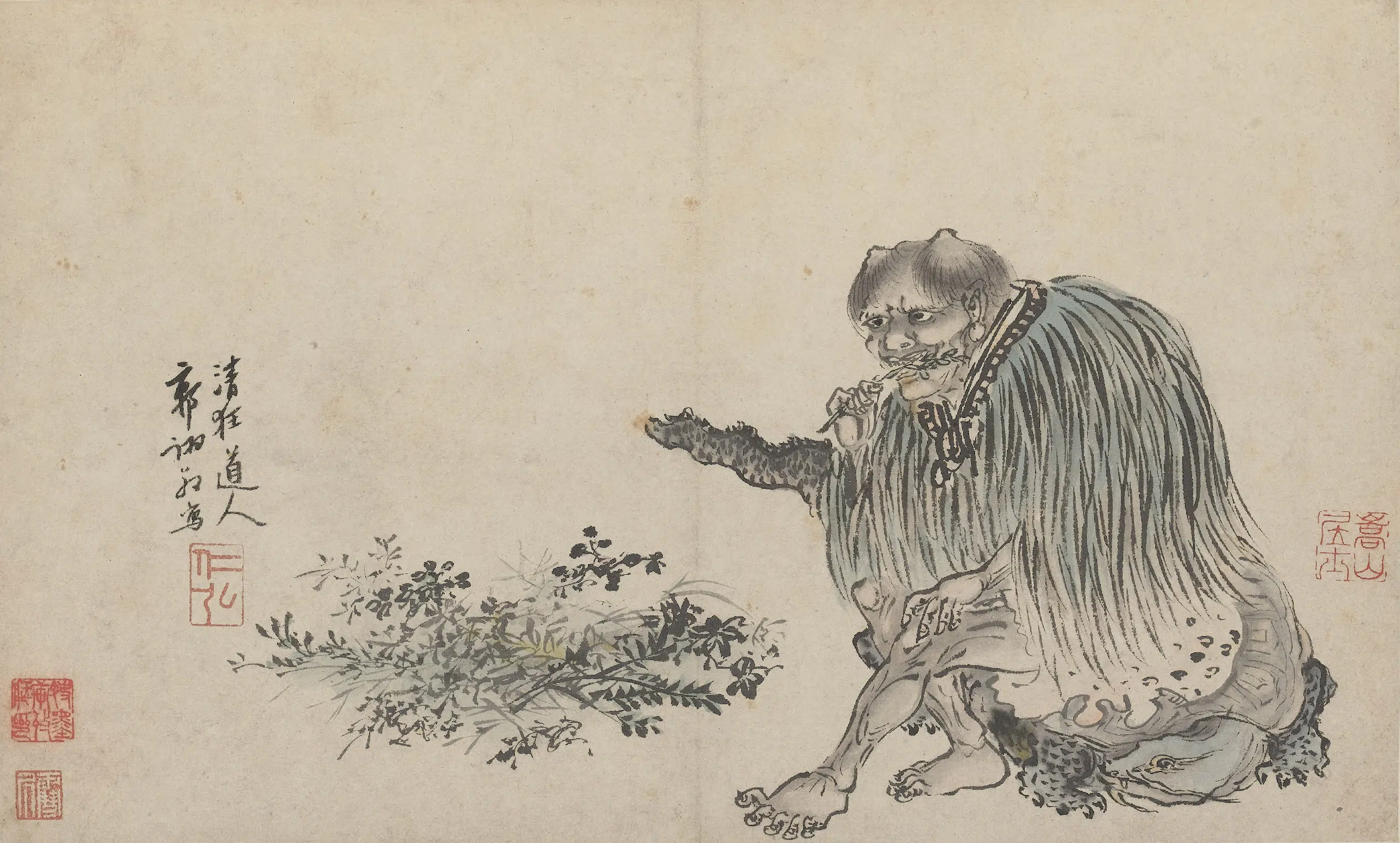 明朝【郭诩】《人物册》 第10张 明朝【郭诩】《人物册》 第10张