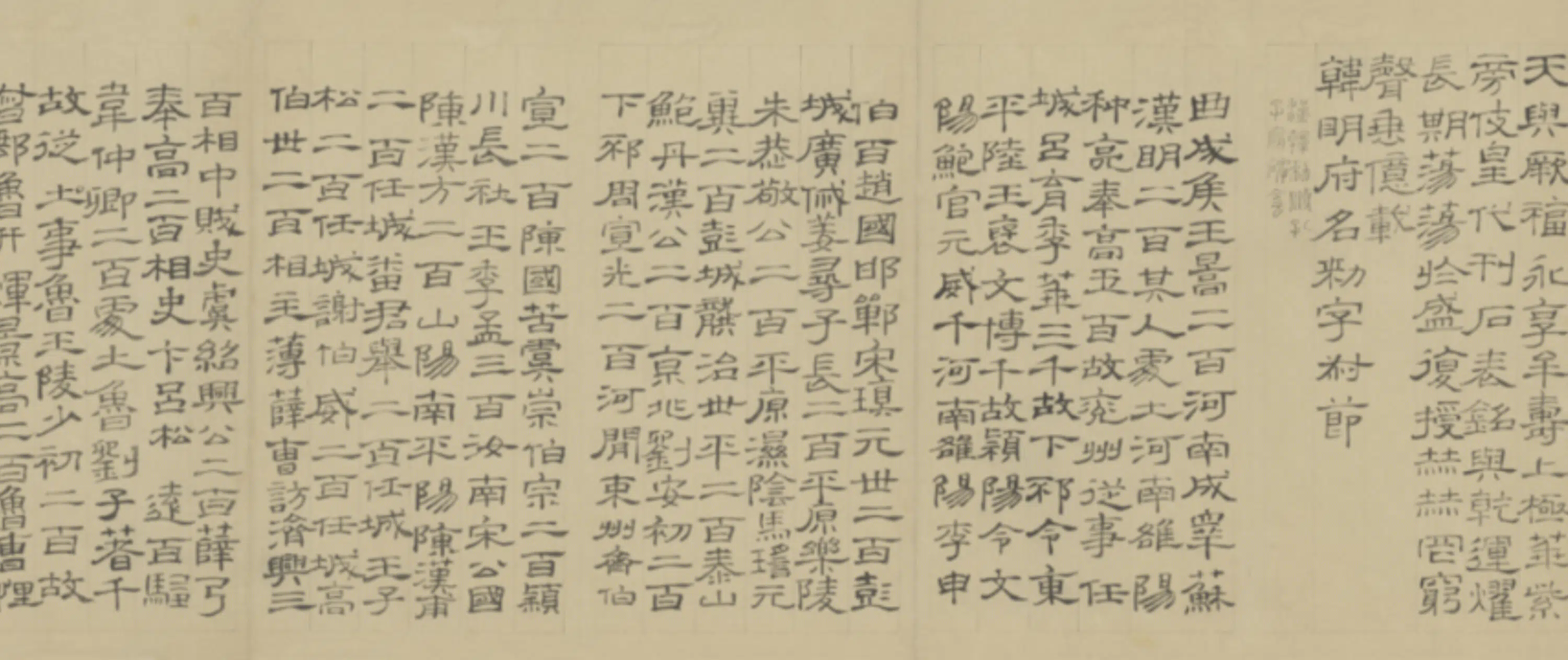 清代【郑簠】《隶书临汉碑卷》 第6张