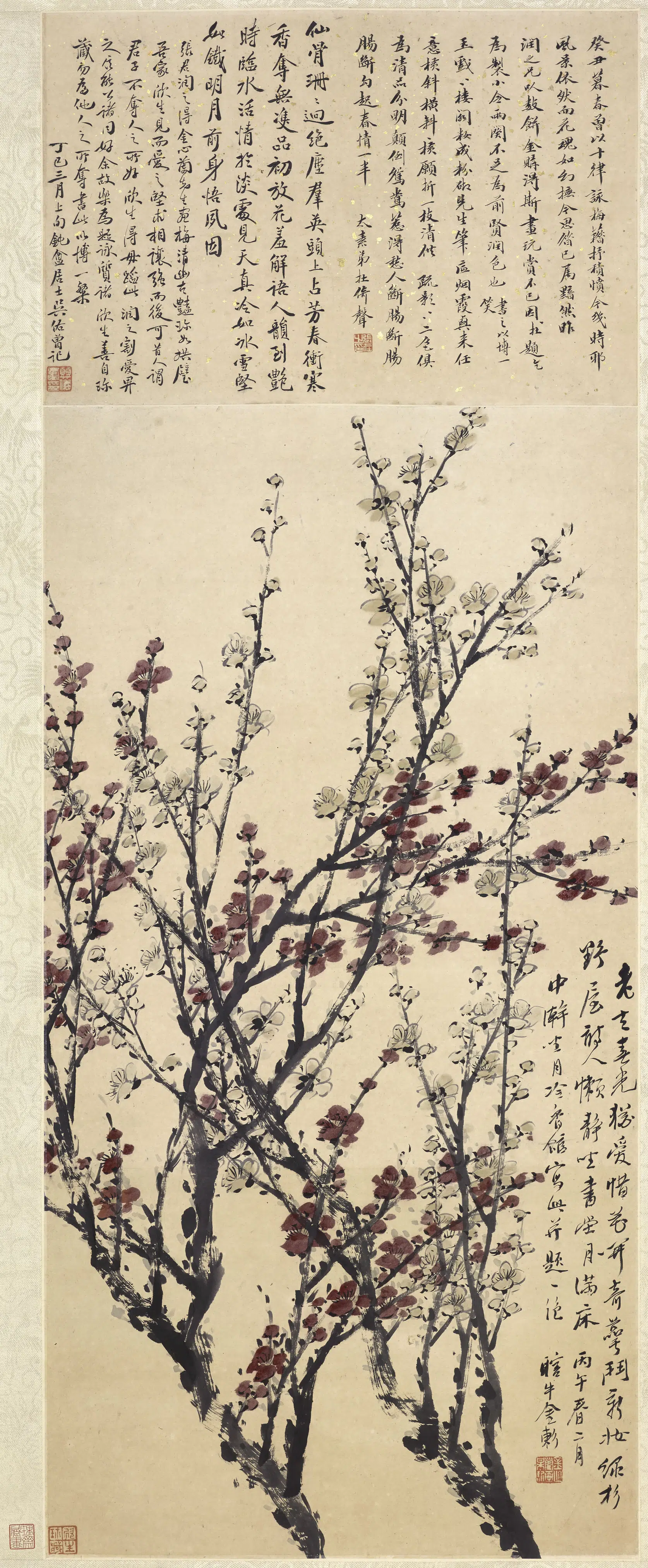 清代【金农】《梅花图轴-2》