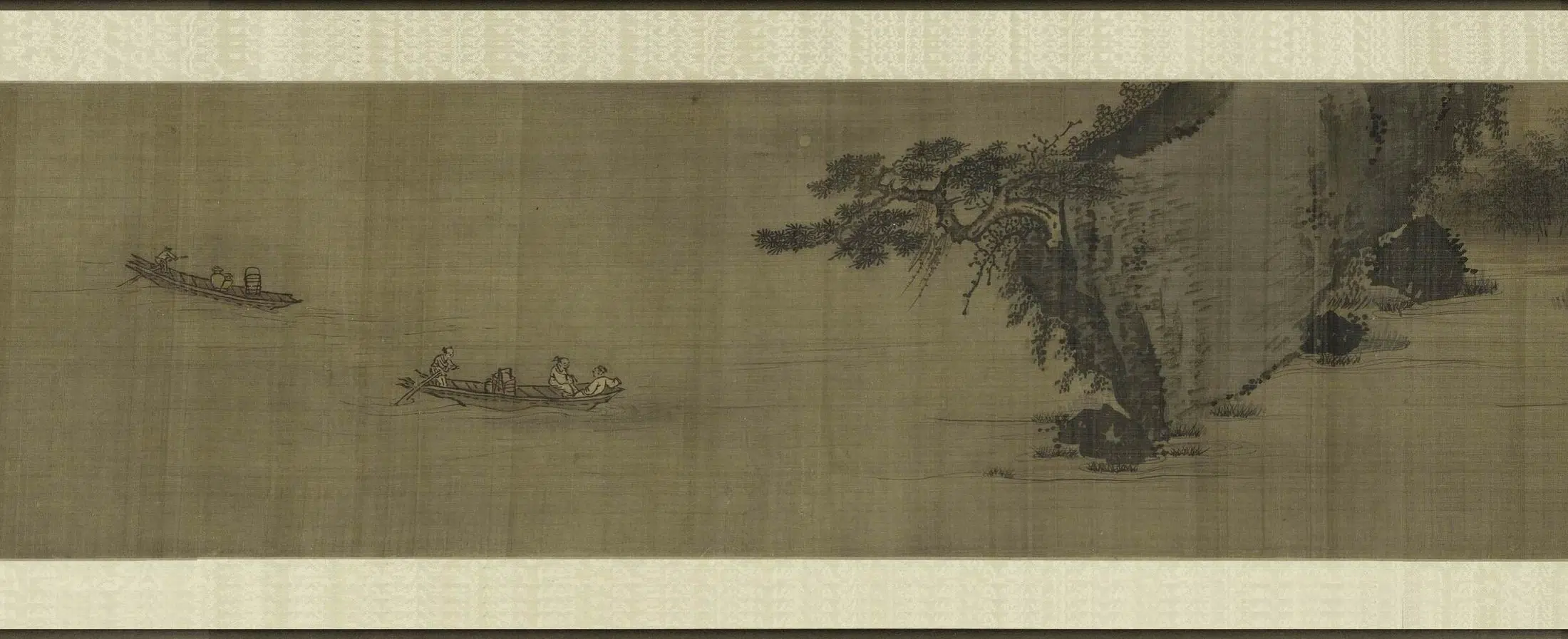 元朝【张远】《潇湘八景图卷》 第5张