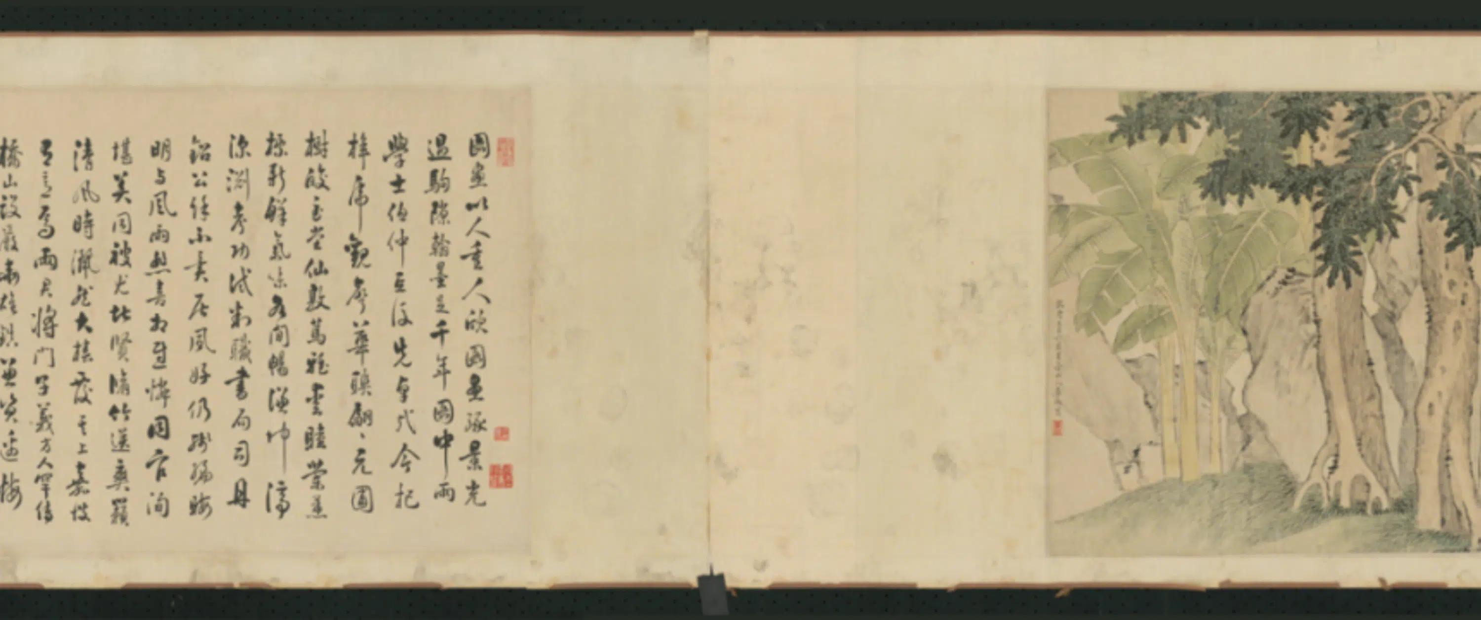 清代【铁保】《华冠画阆峰联林对雨像卷》 第11张