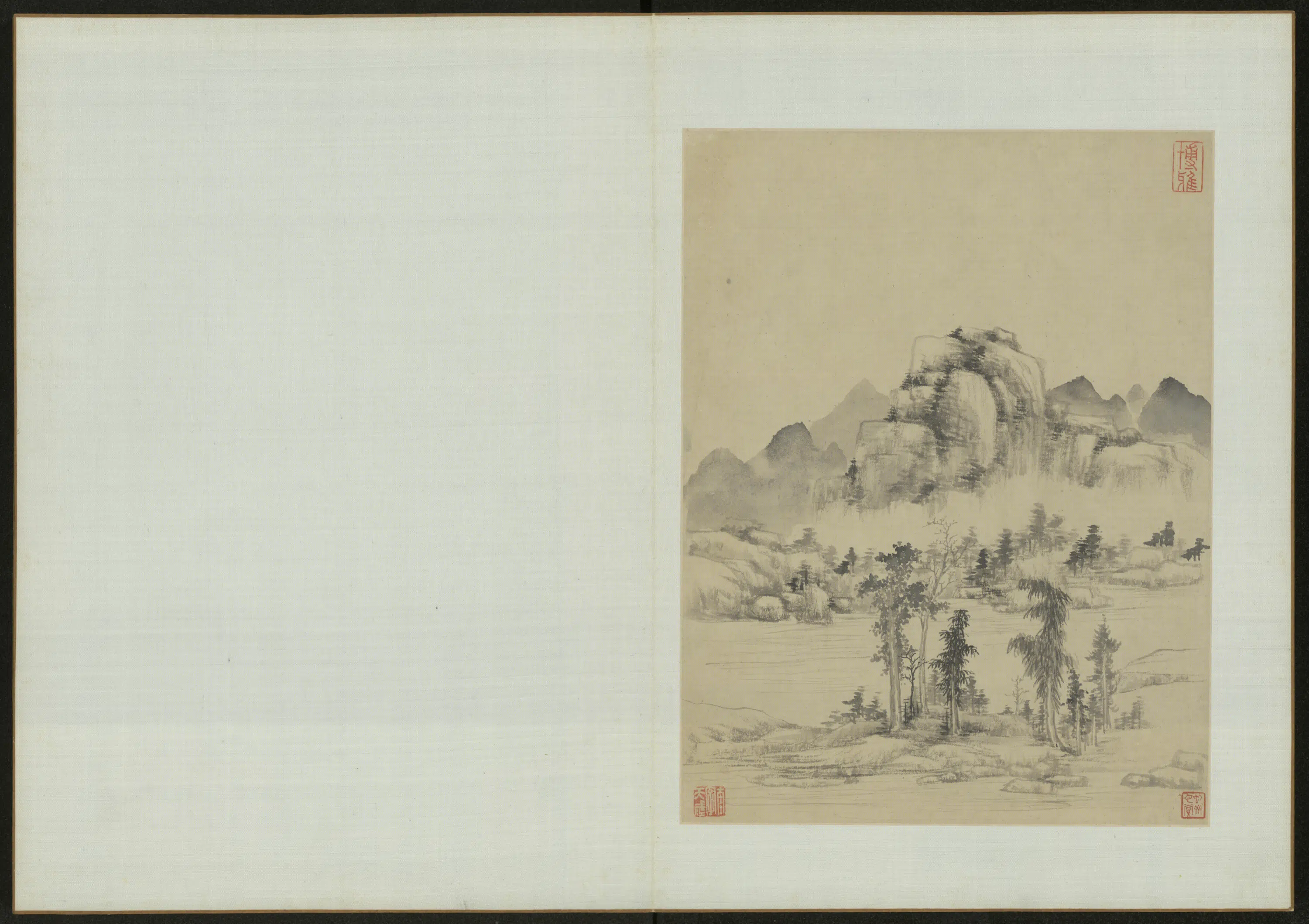 清代【项奎】《山水图册》 第9张