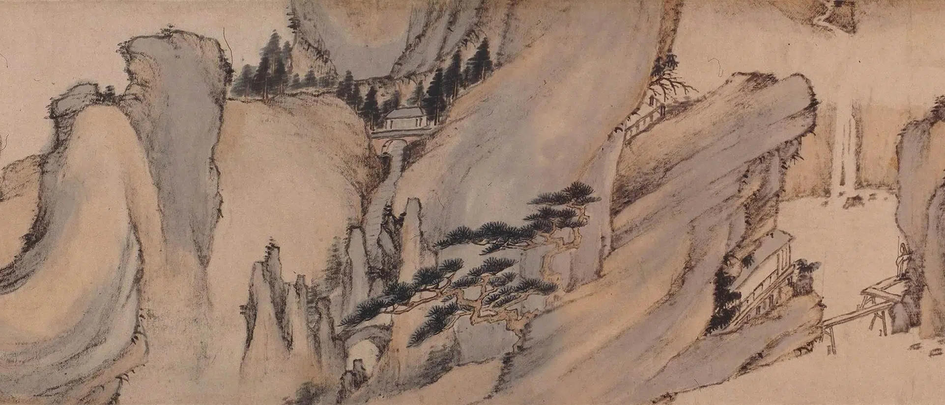 清代【戴本孝】《雨赏图卷》 第10张 清代【戴本孝】《雨赏图卷》 第10张