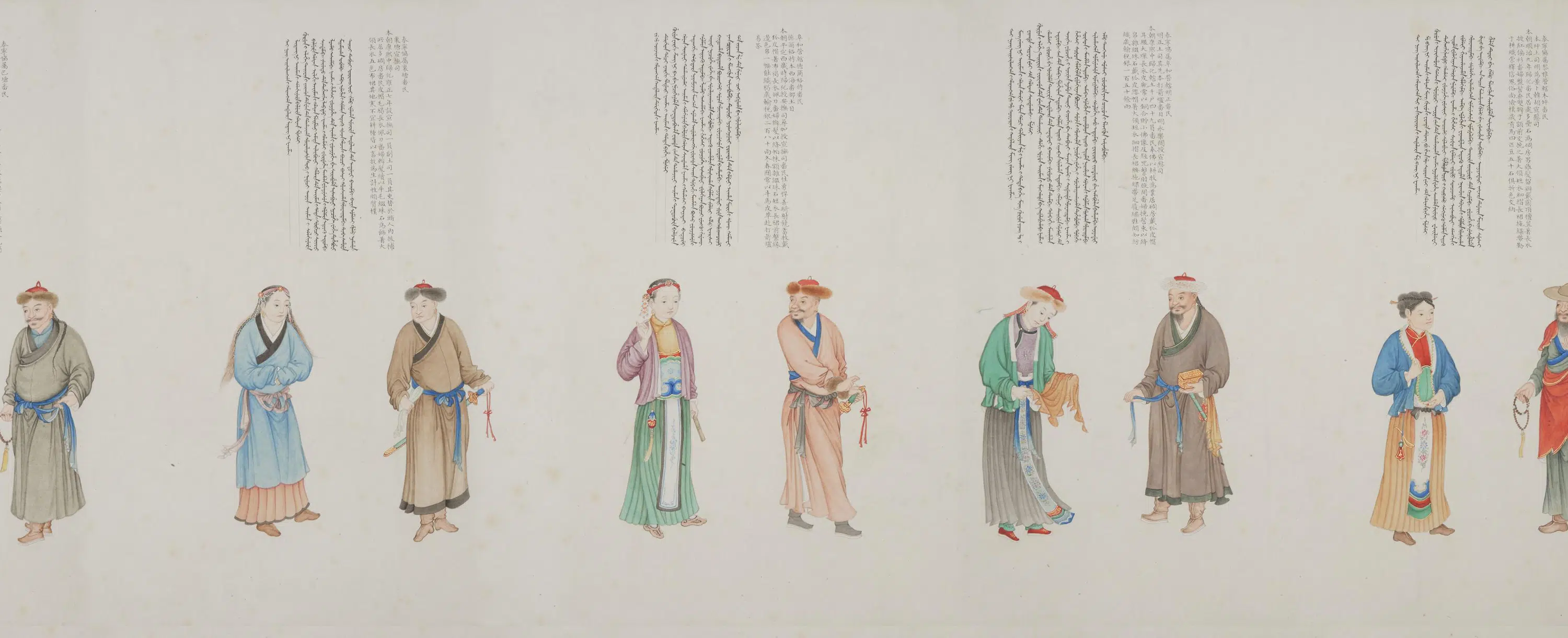 清代【沈焕】《沈庆兰、黎明、程琳合画职贡图卷第三卷》 第45张 清代【沈焕】《沈庆兰、黎明、程琳合画职贡图卷第三卷》 第45张