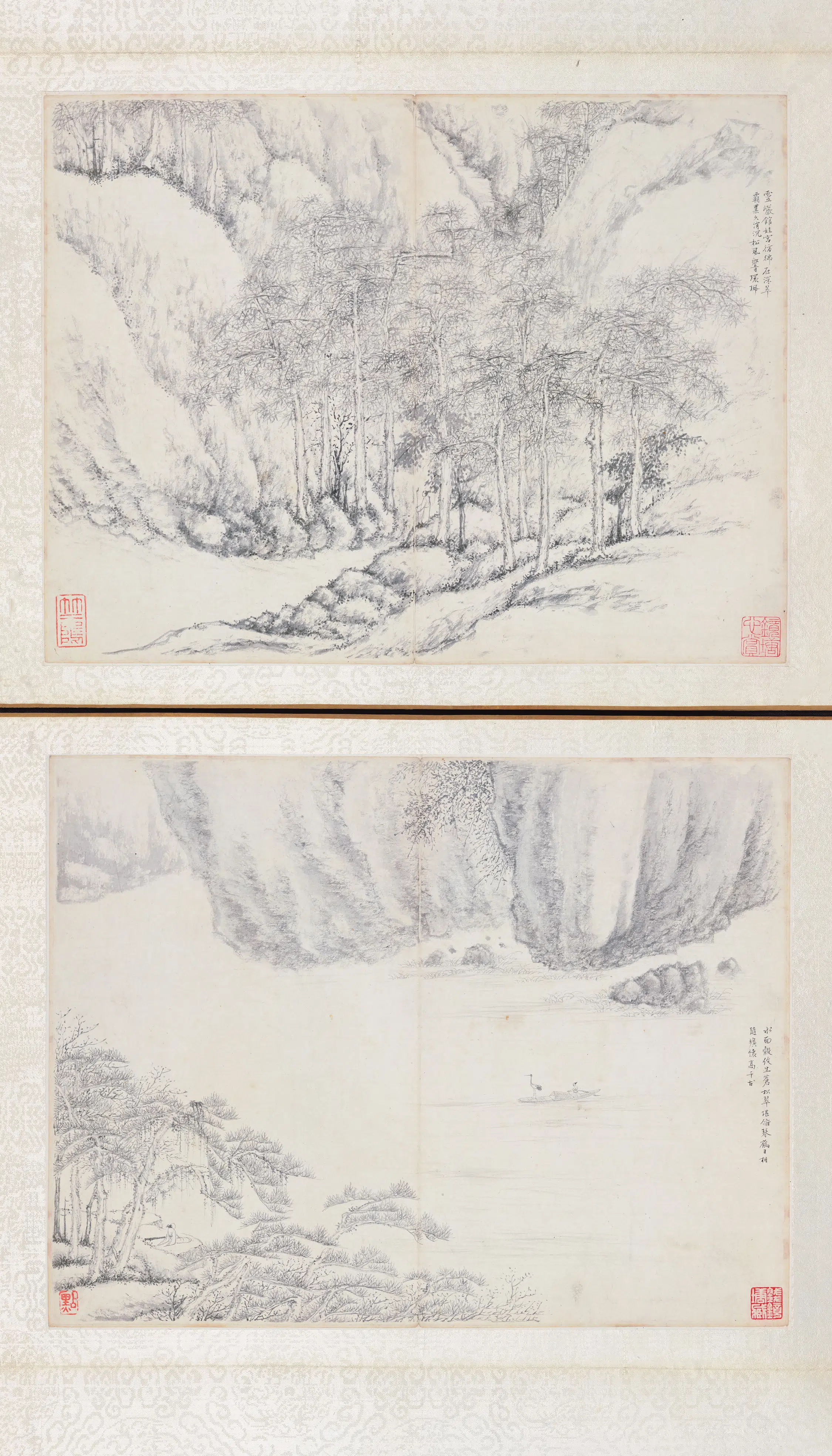 清代【文点】《苏台膏雨图册》