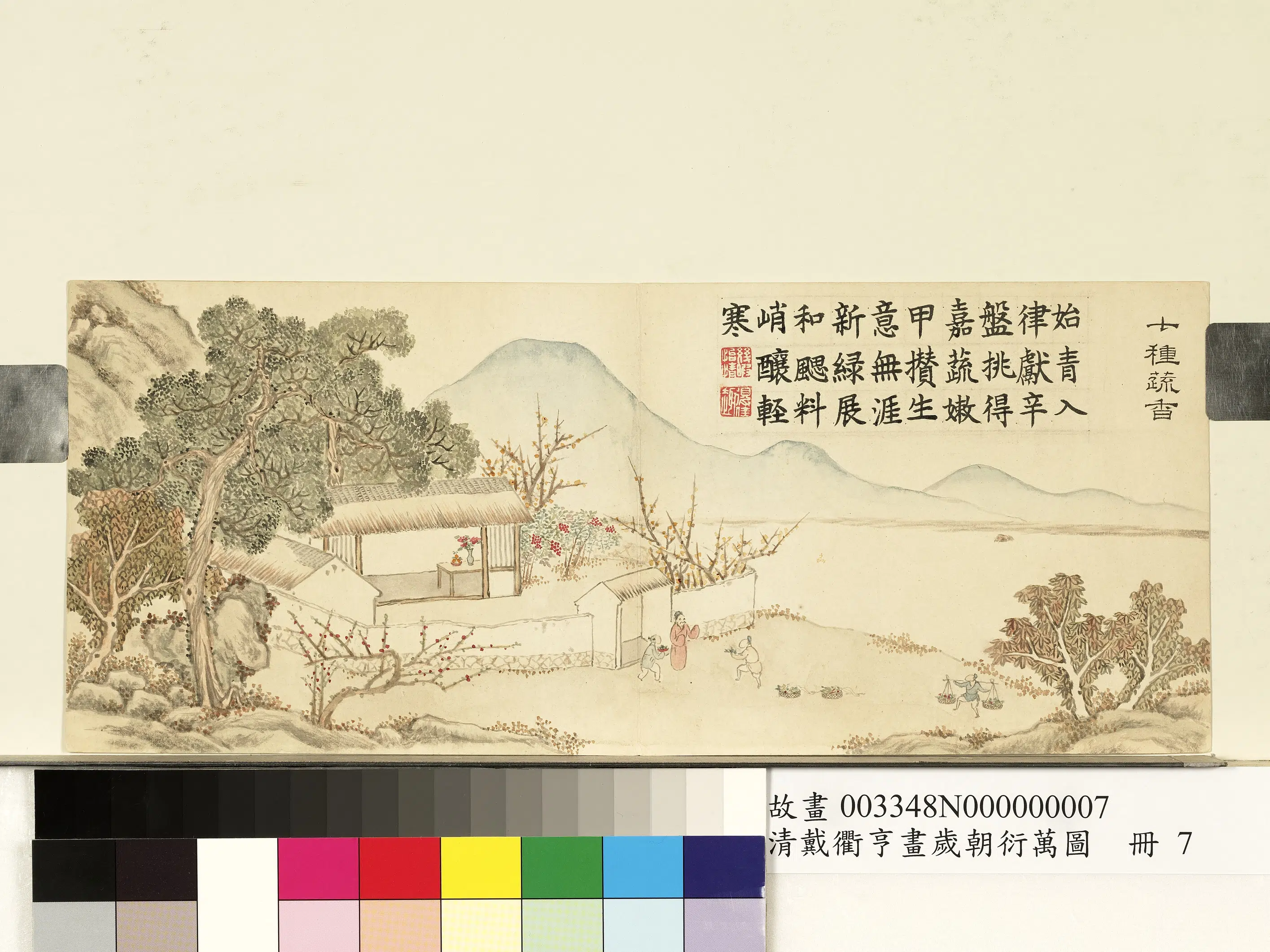 清代【戴衢亨】《画岁朝衍万图册》 第9张